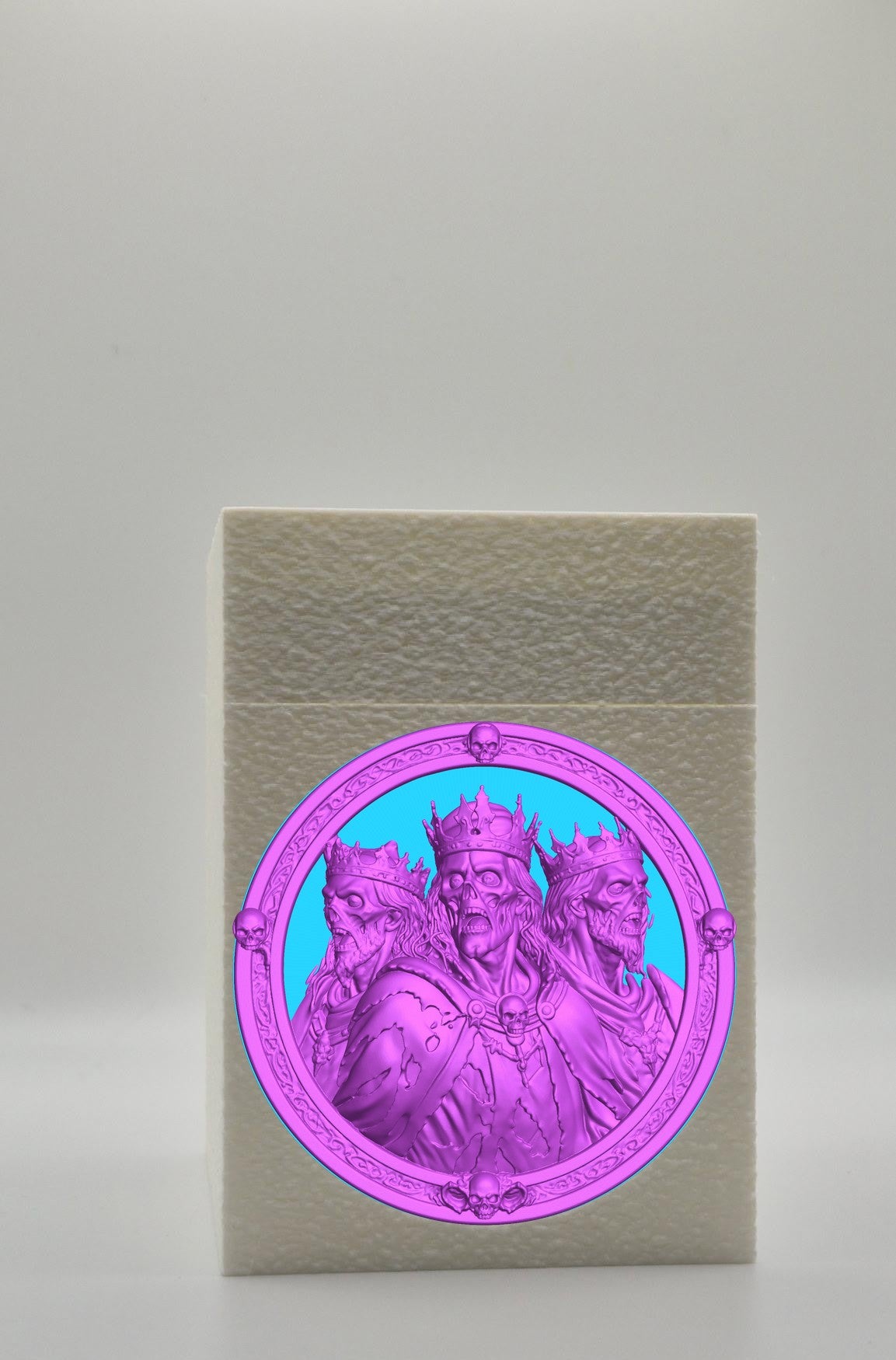 Zombie King Card Box — White