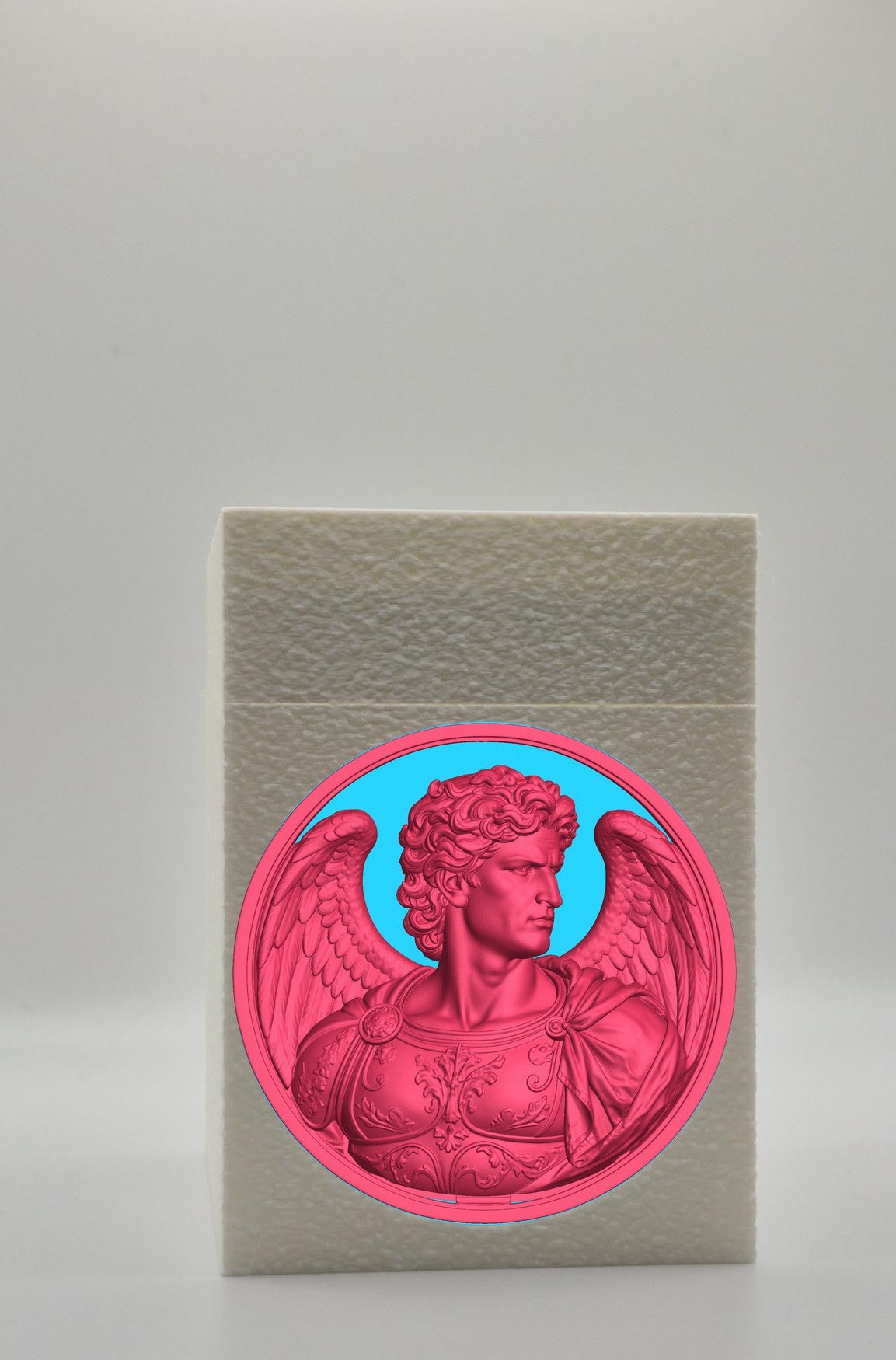 Angel Card Box — White