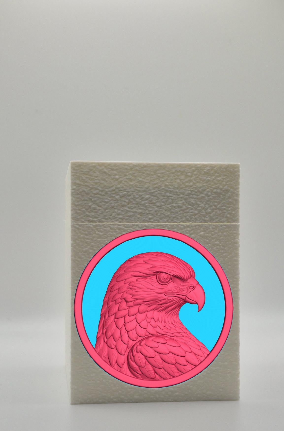 Eagle Card Box — White
