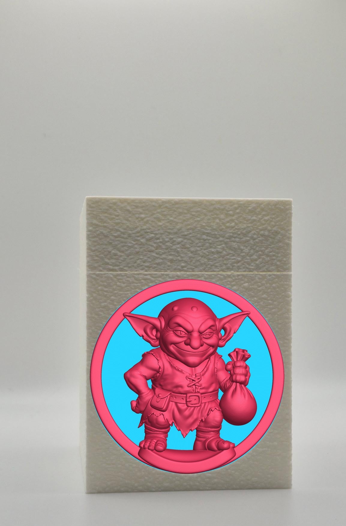 Greedy Goblin Card Box — White