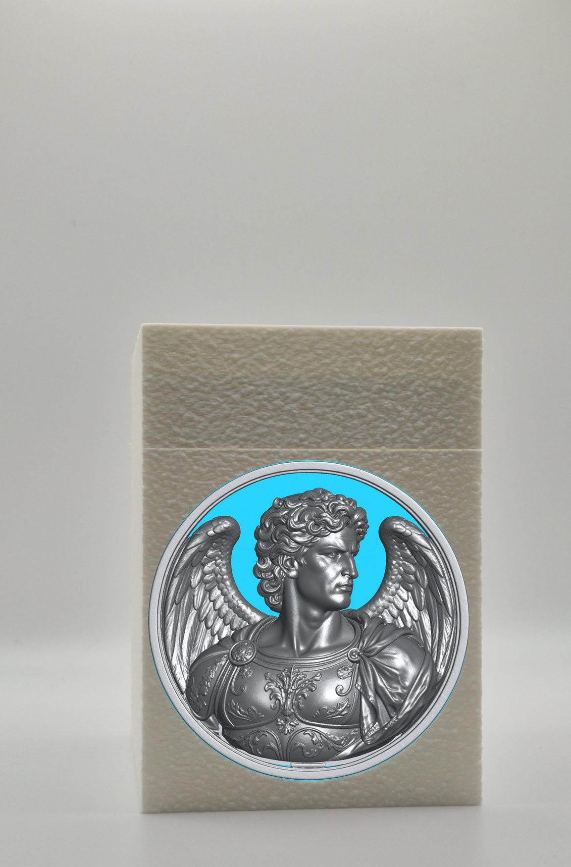Angel Card Box — White