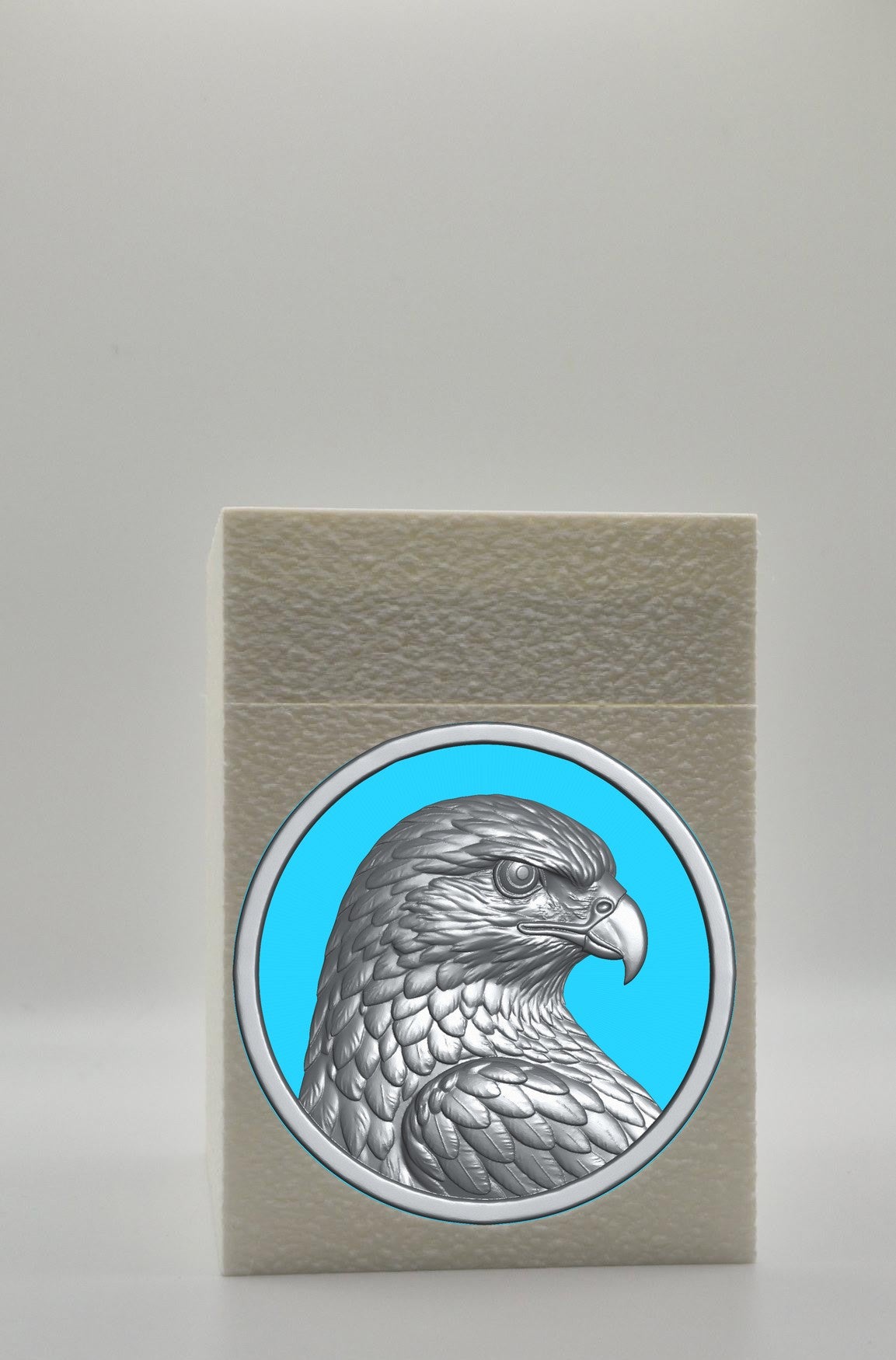 Eagle Card Box — White