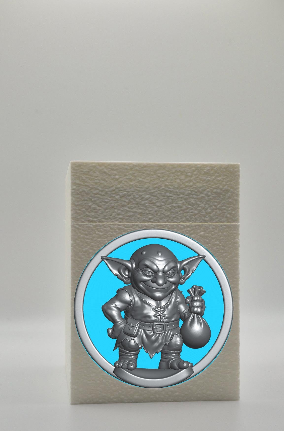 Greedy Goblin Card Box — White