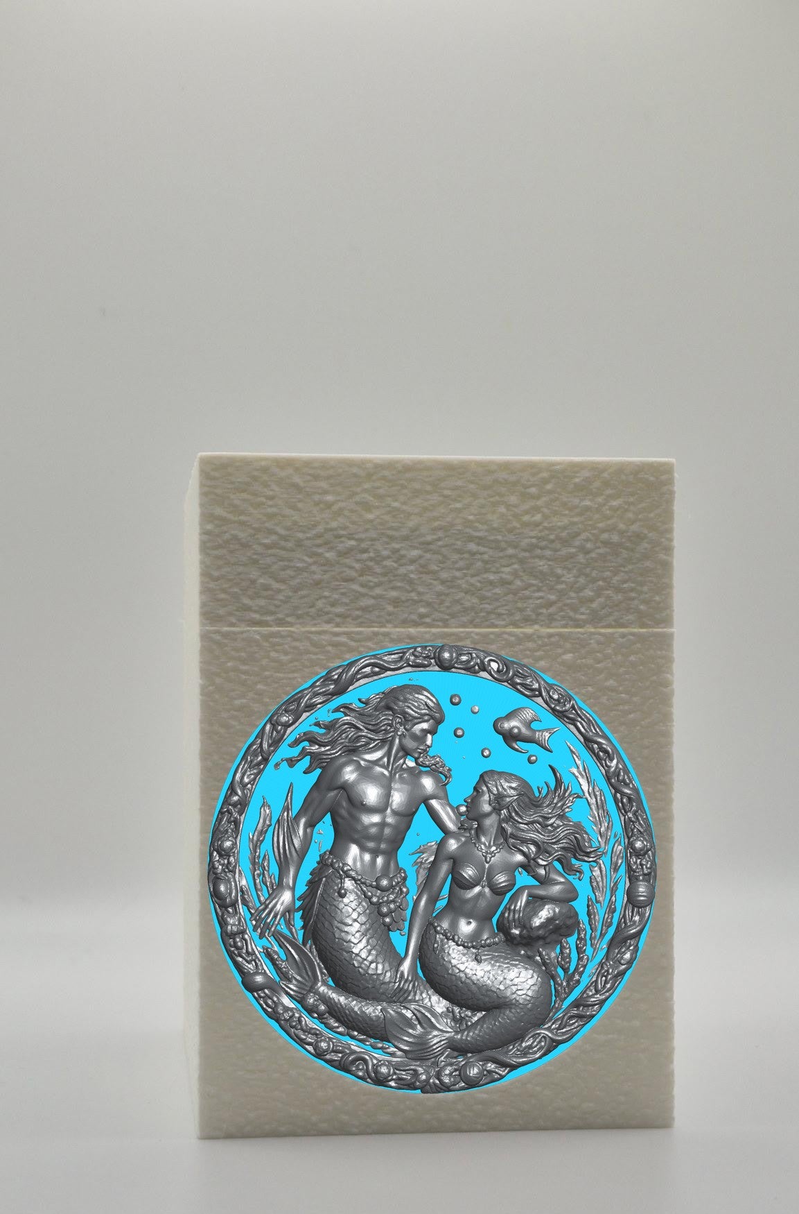 Merfolk Card Box — White