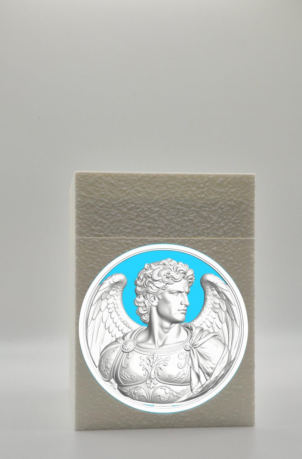 Angel Card Box — White
