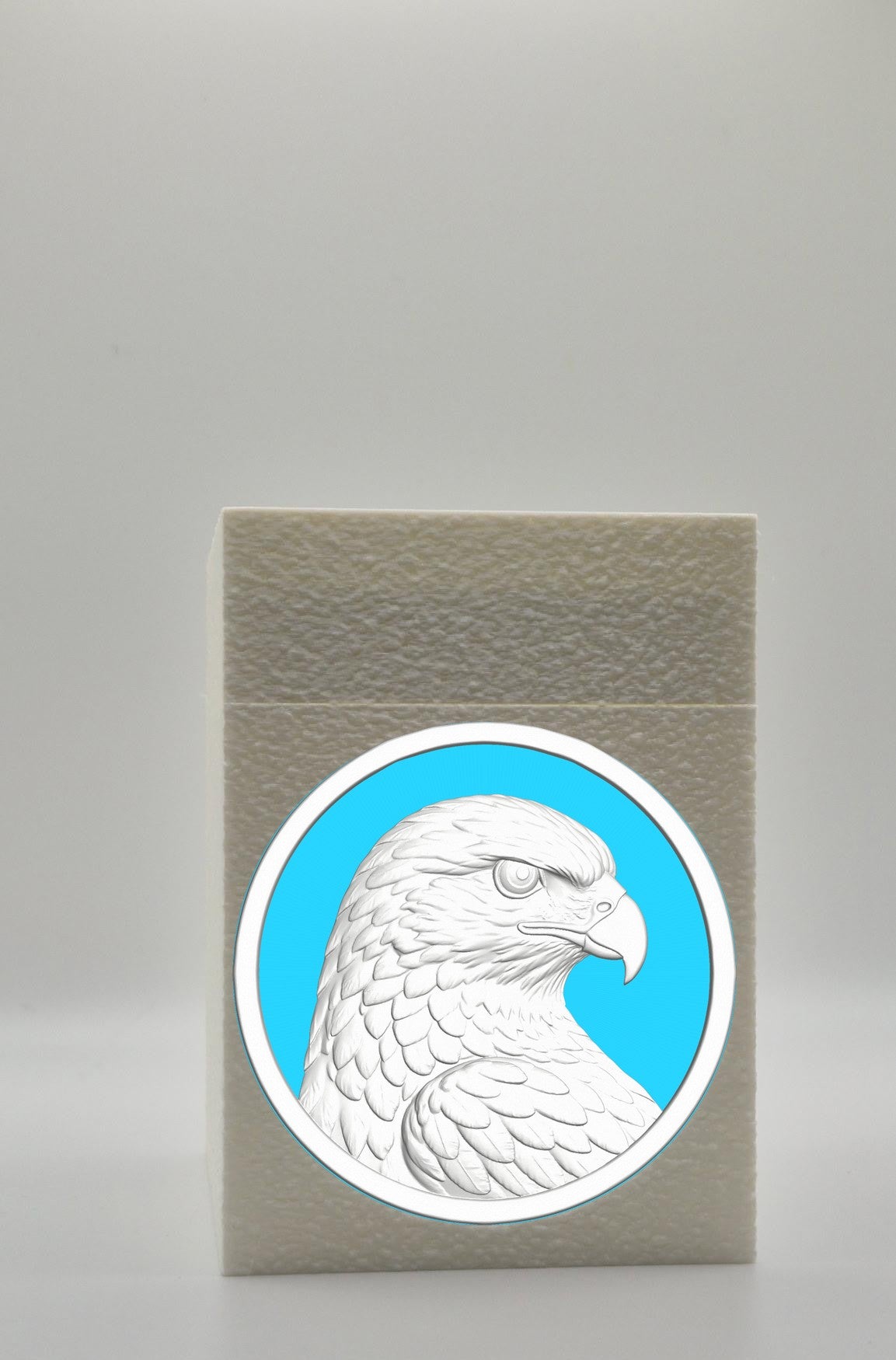 Eagle Card Box — White
