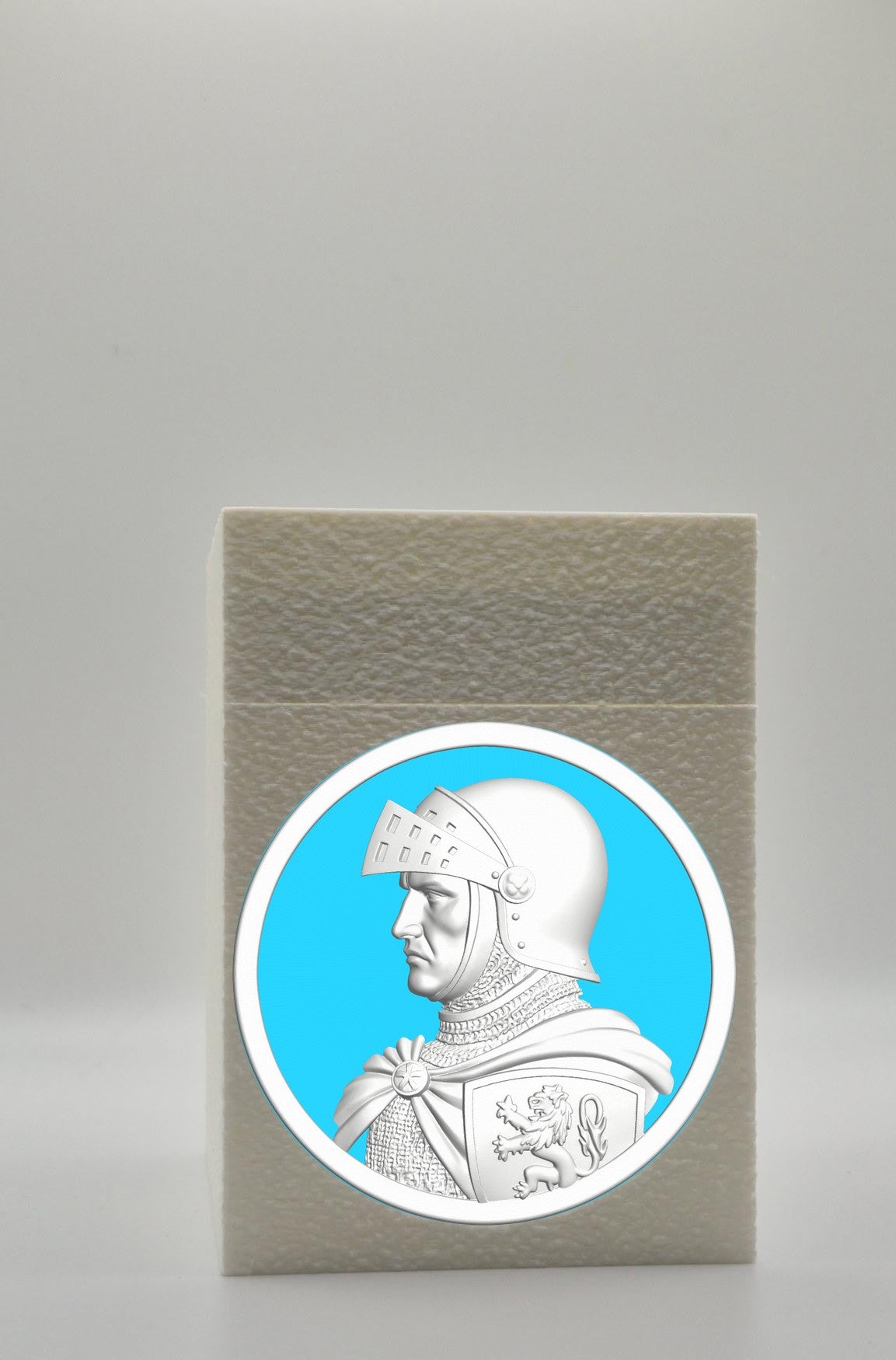 Knight Card Box — White