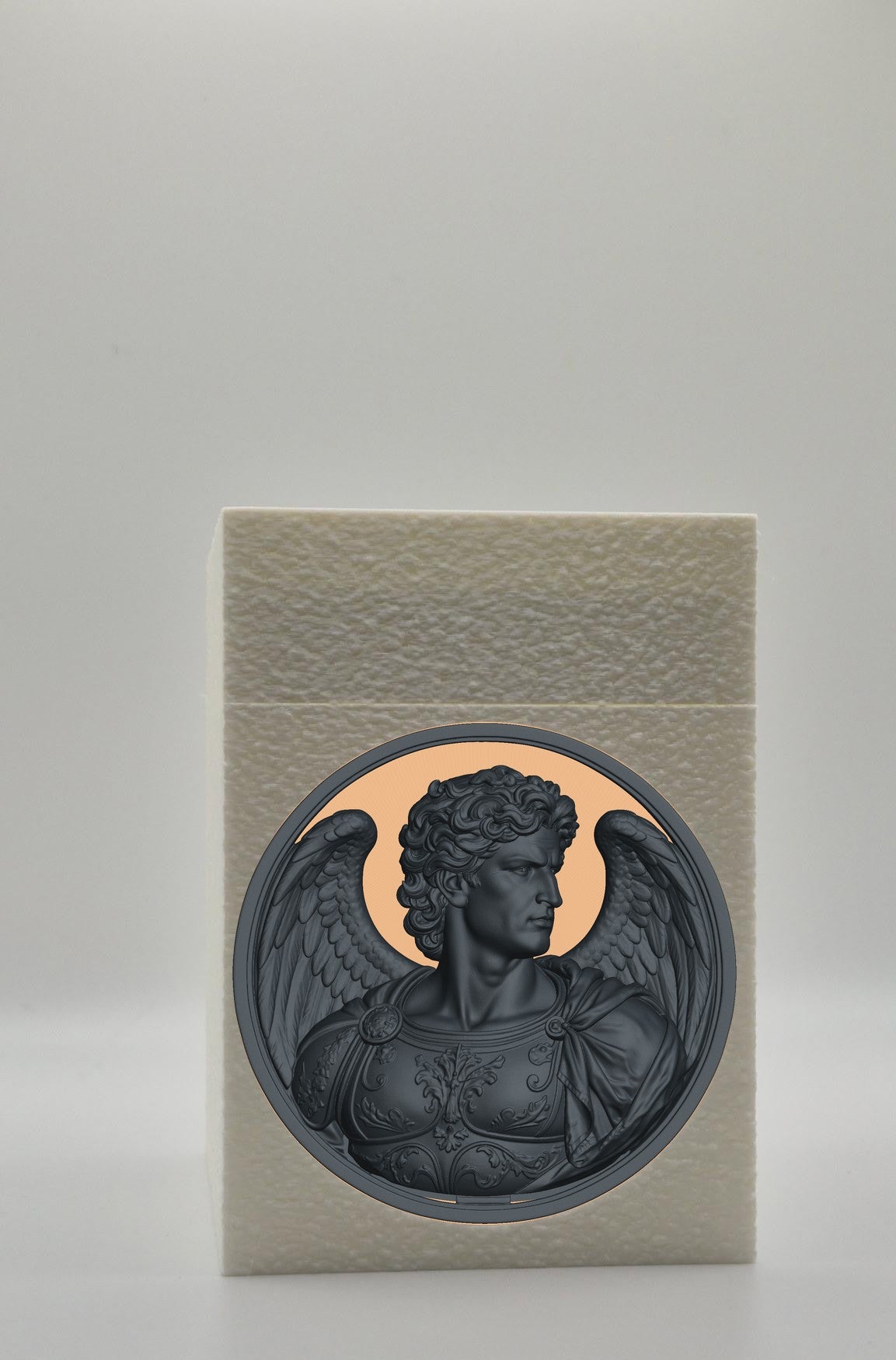 Angel Card Box — White