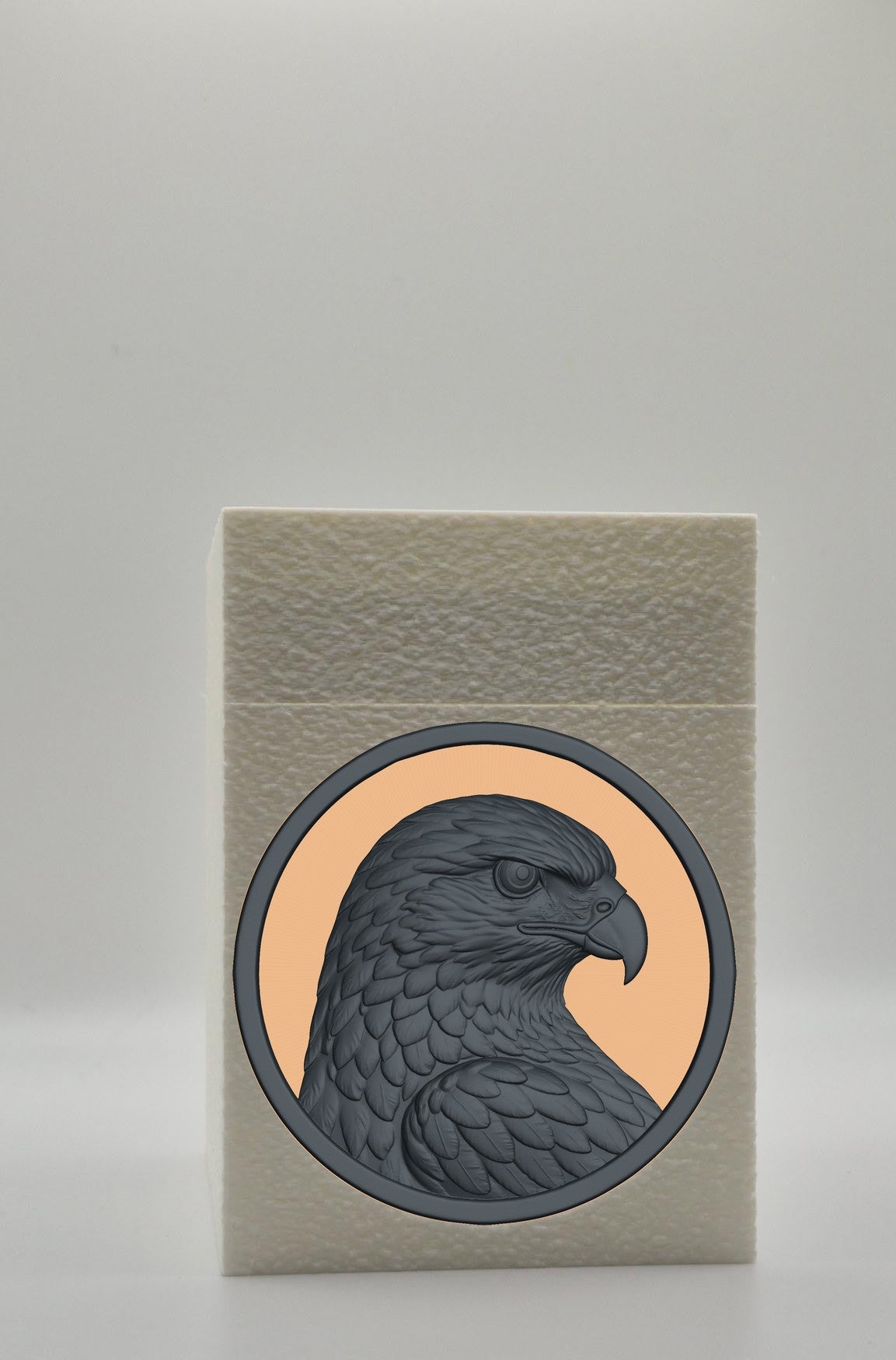 Eagle Card Box — White