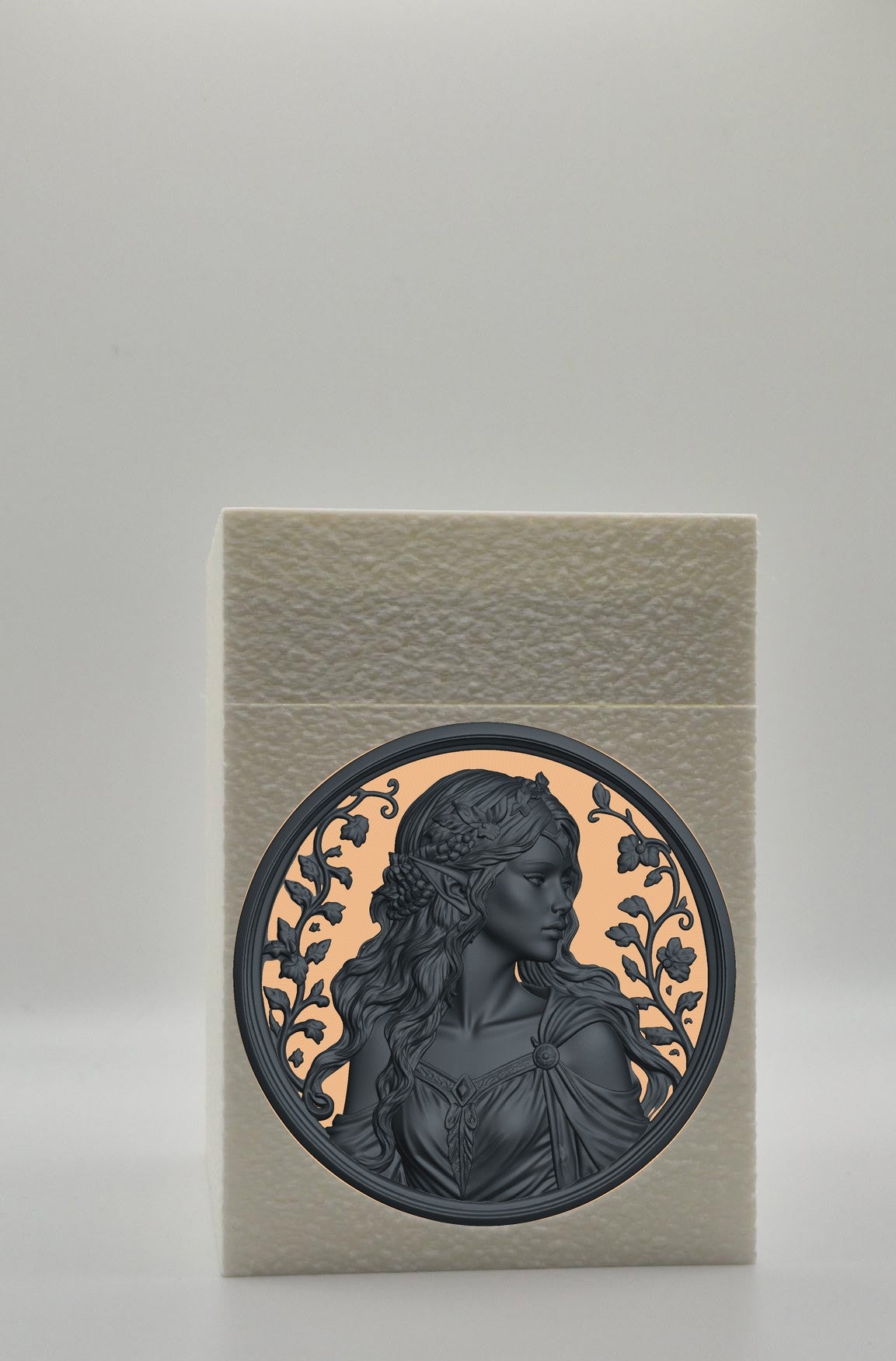 Elf Maiden Card Box — White
