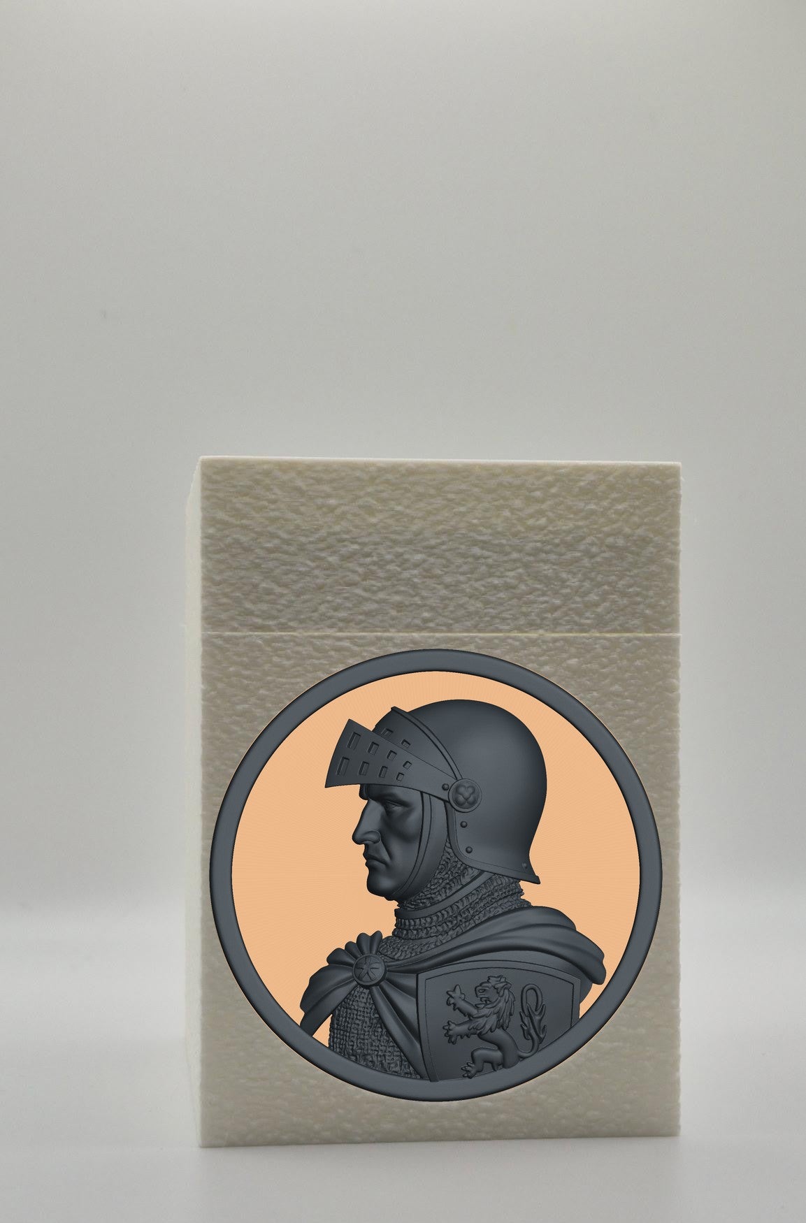 Knight Card Box — White