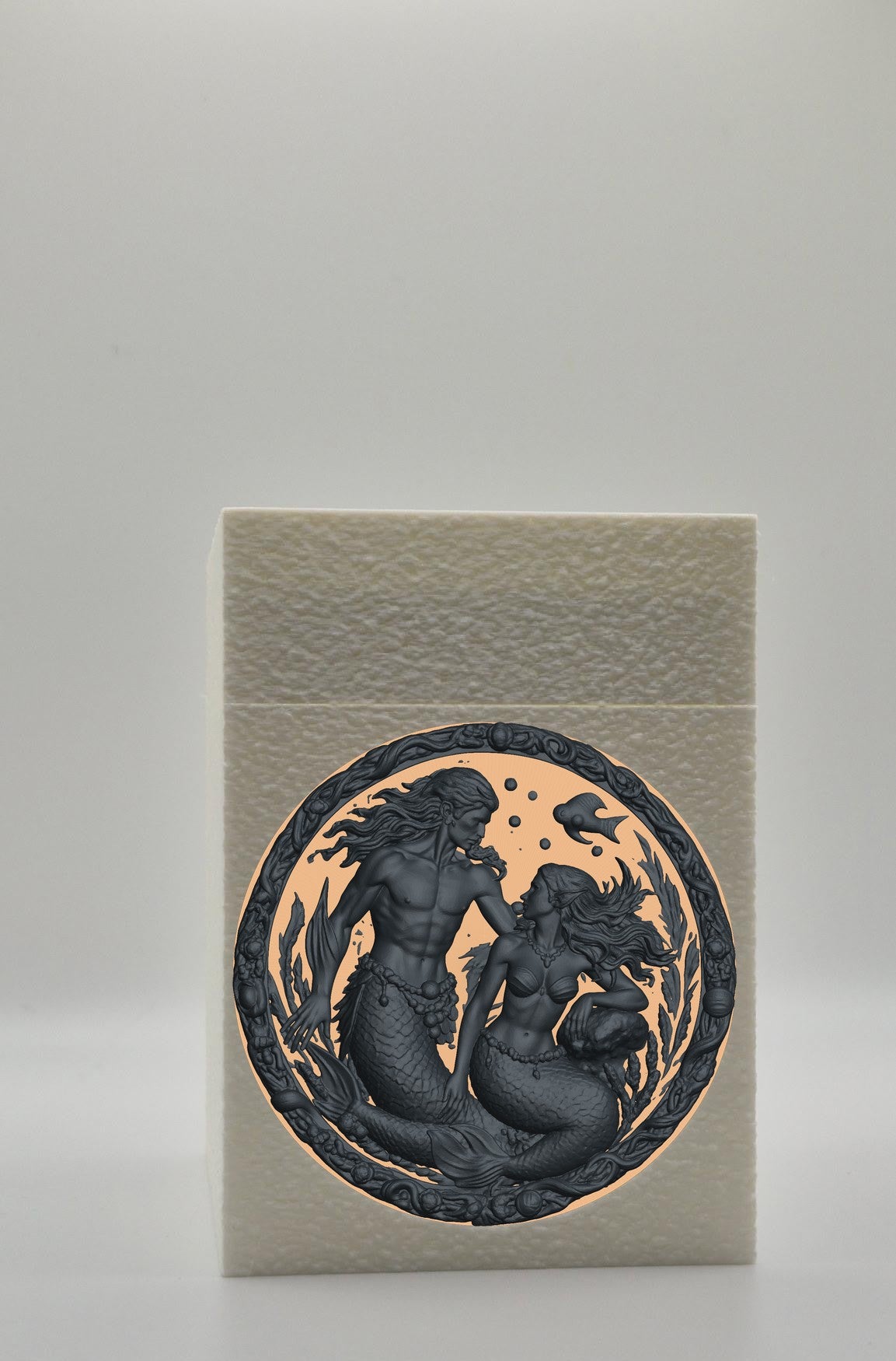 Merfolk Card Box — White