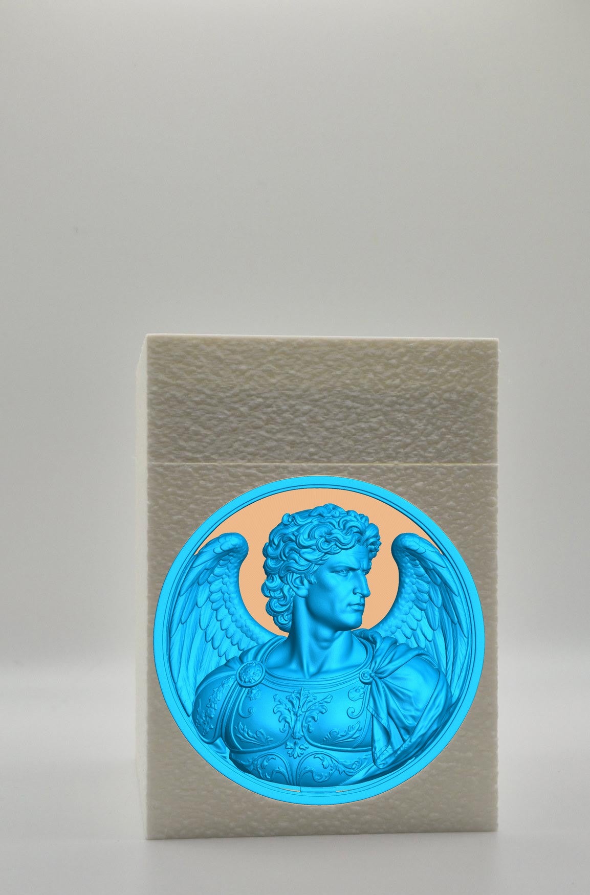 Angel Card Box — White