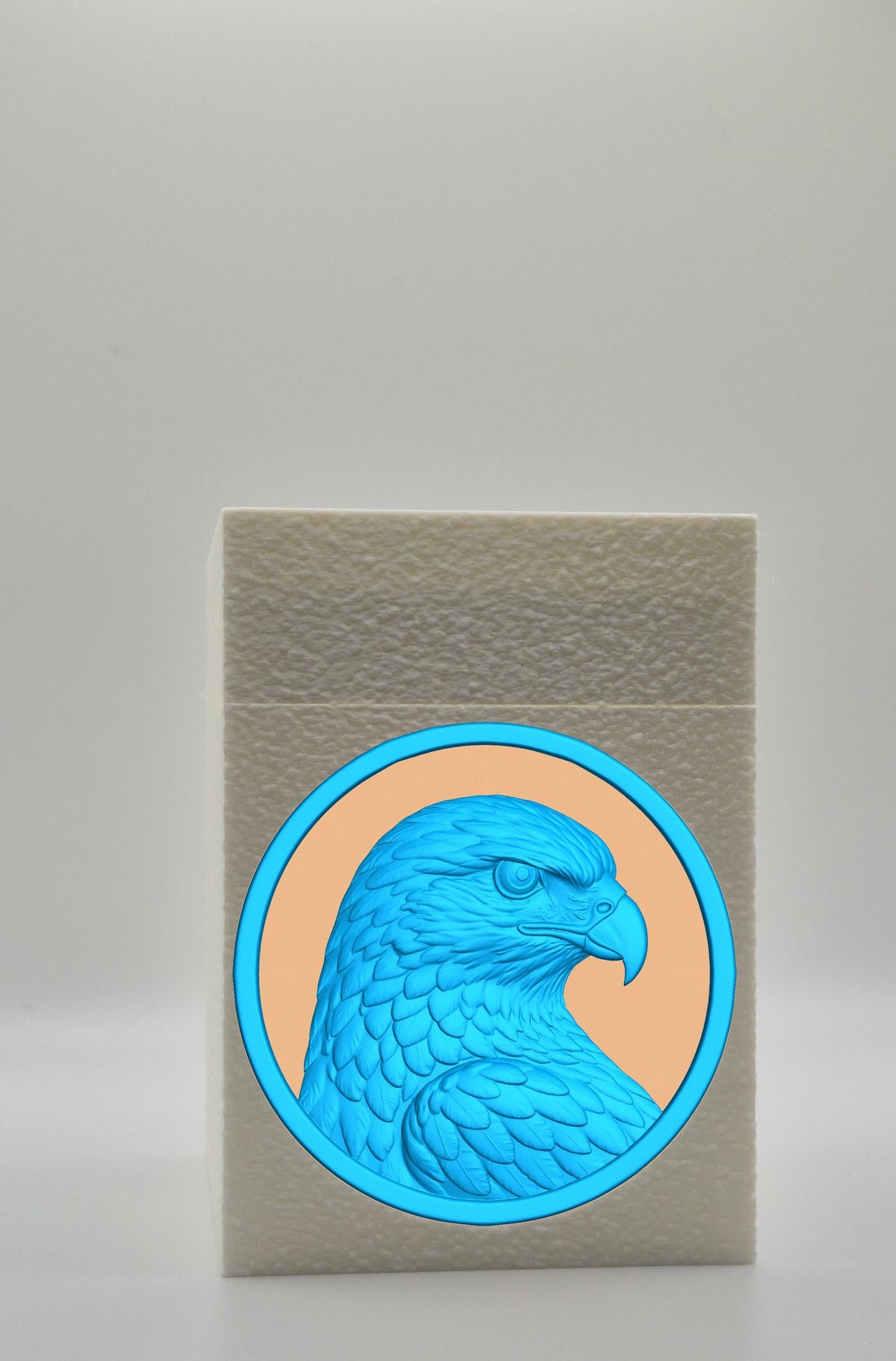 Eagle Card Box — White