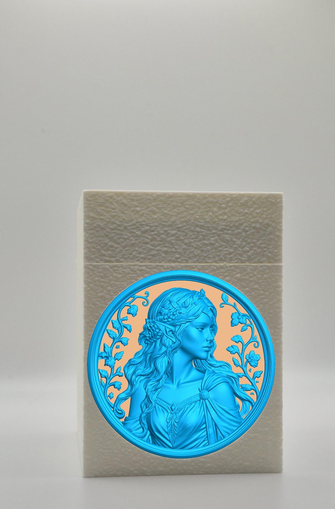 Elf Maiden Card Box — White