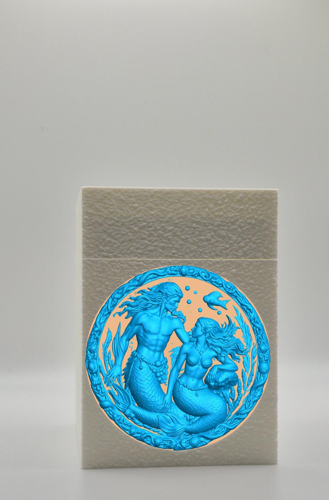 Merfolk Card Box — White