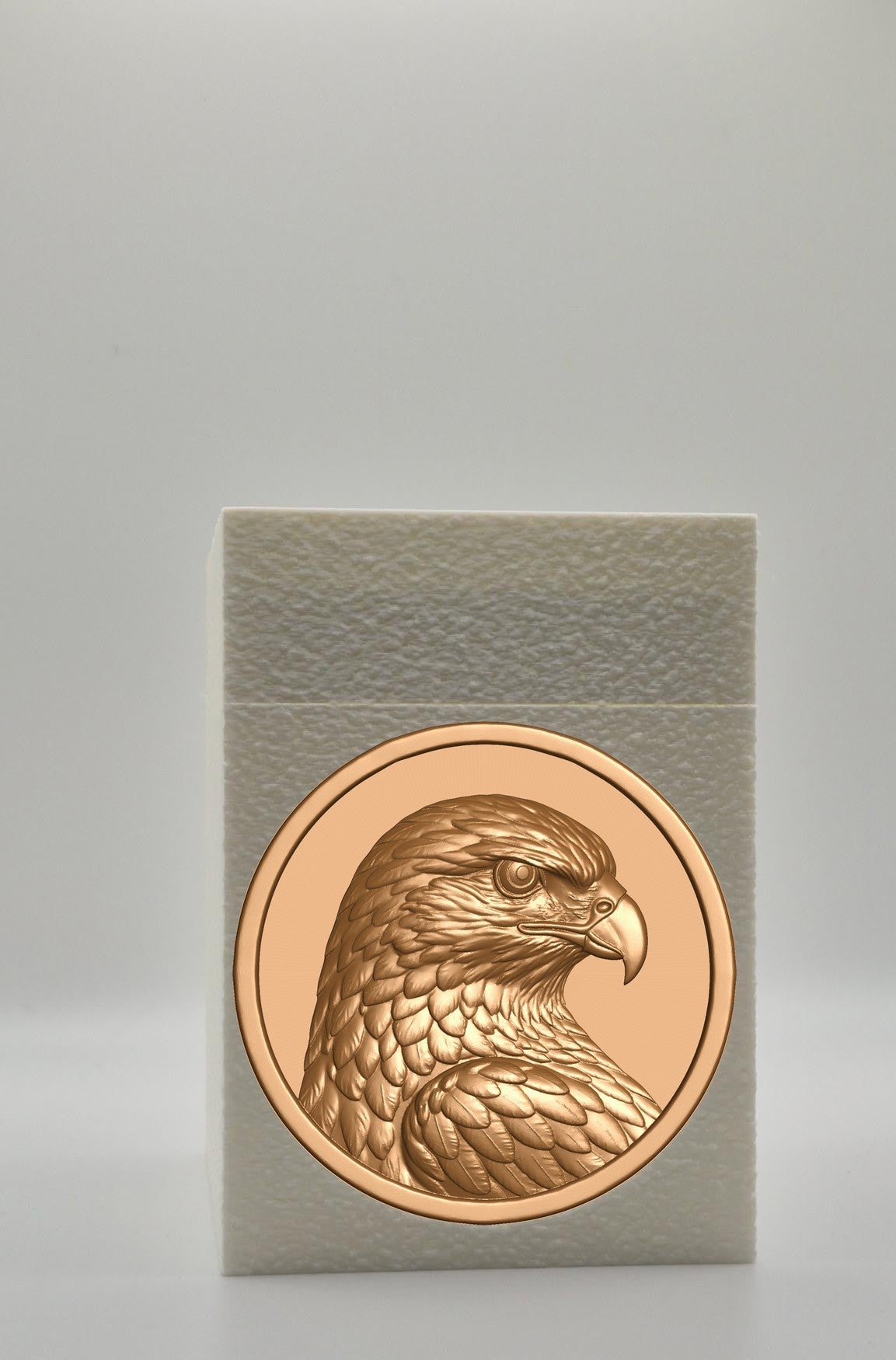Eagle Card Box — White