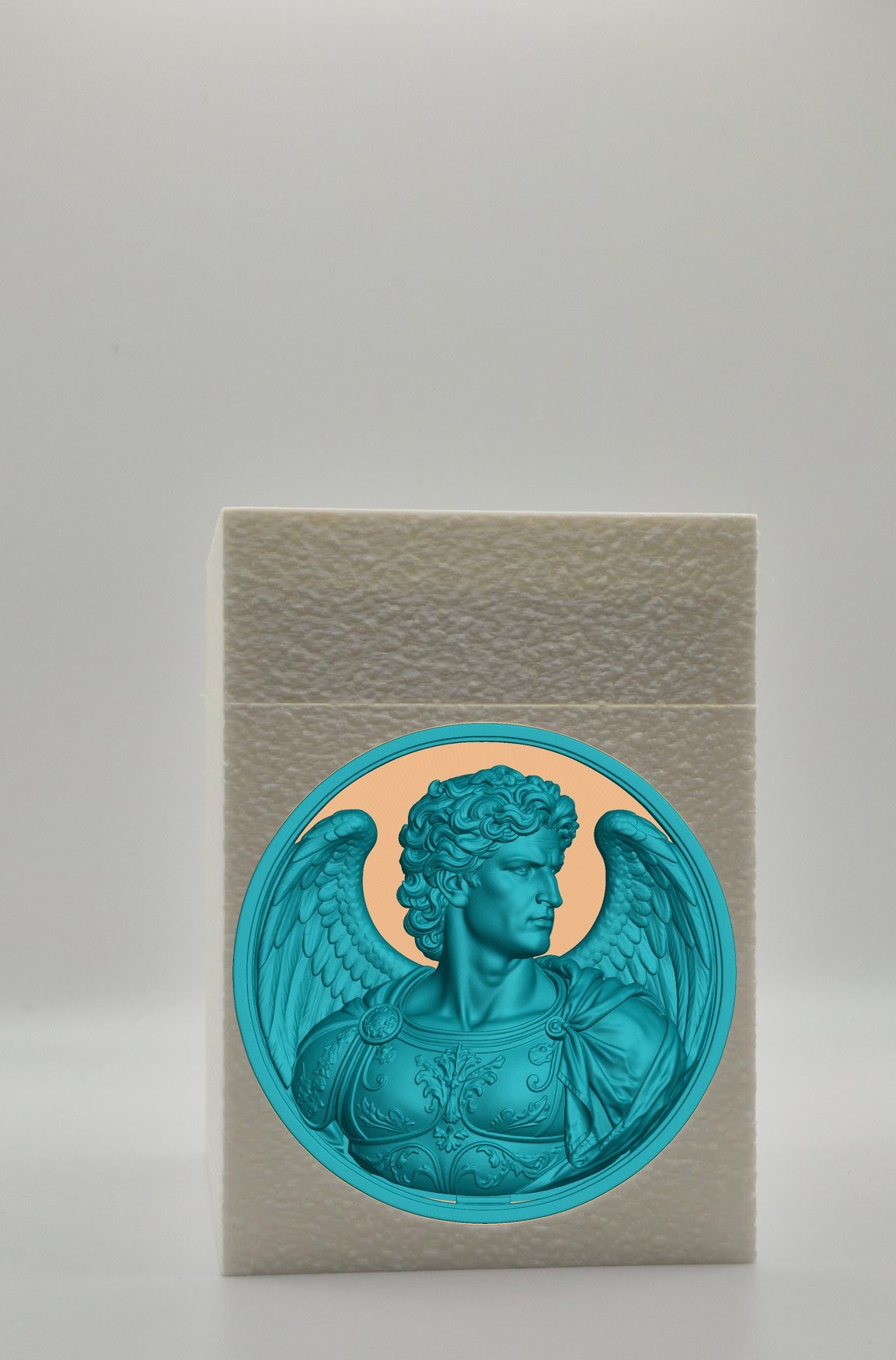 Angel Card Box — White
