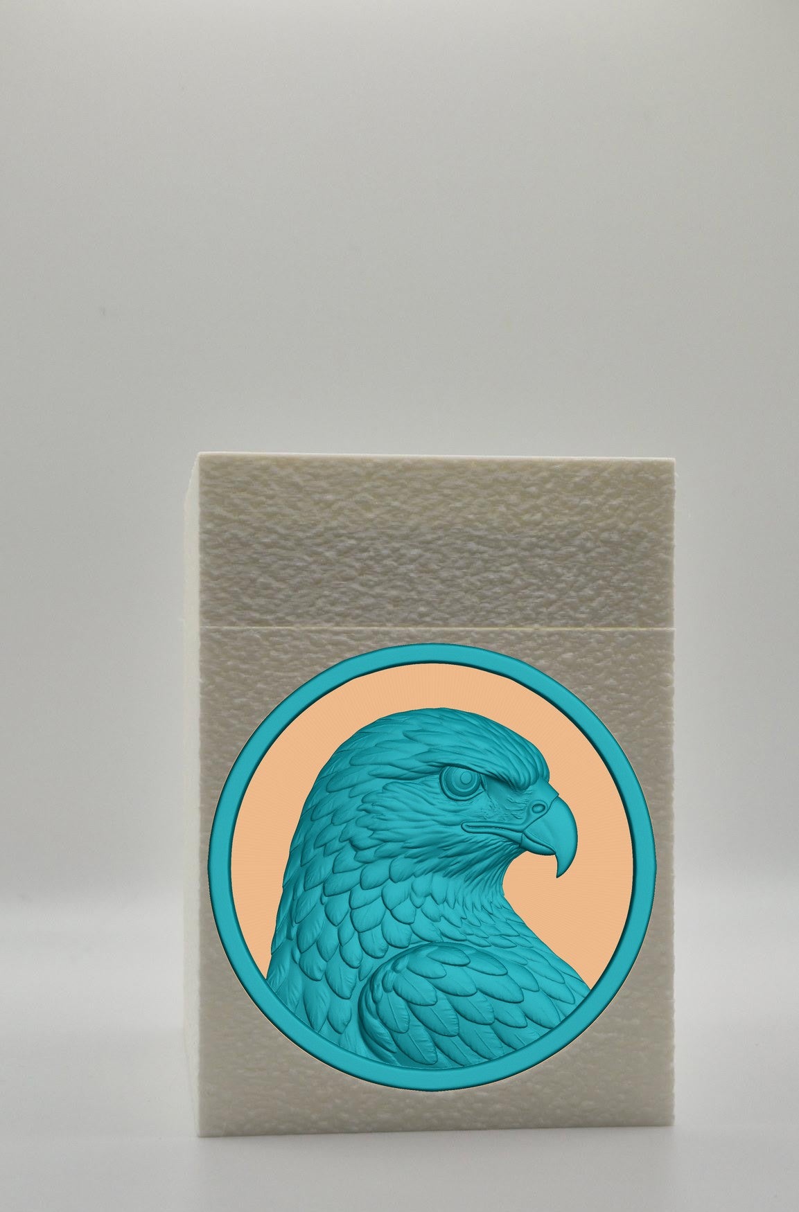 Eagle Card Box — White