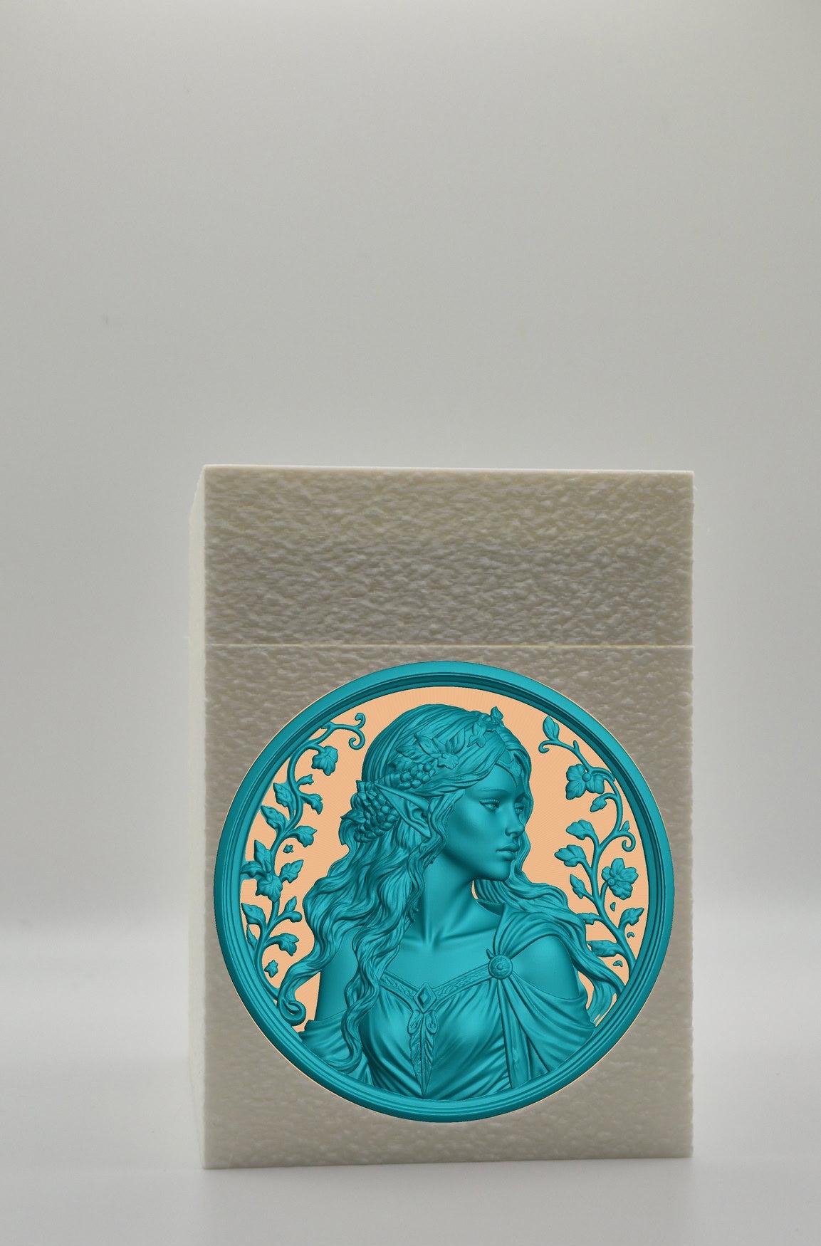 Elf Maiden Card Box — White