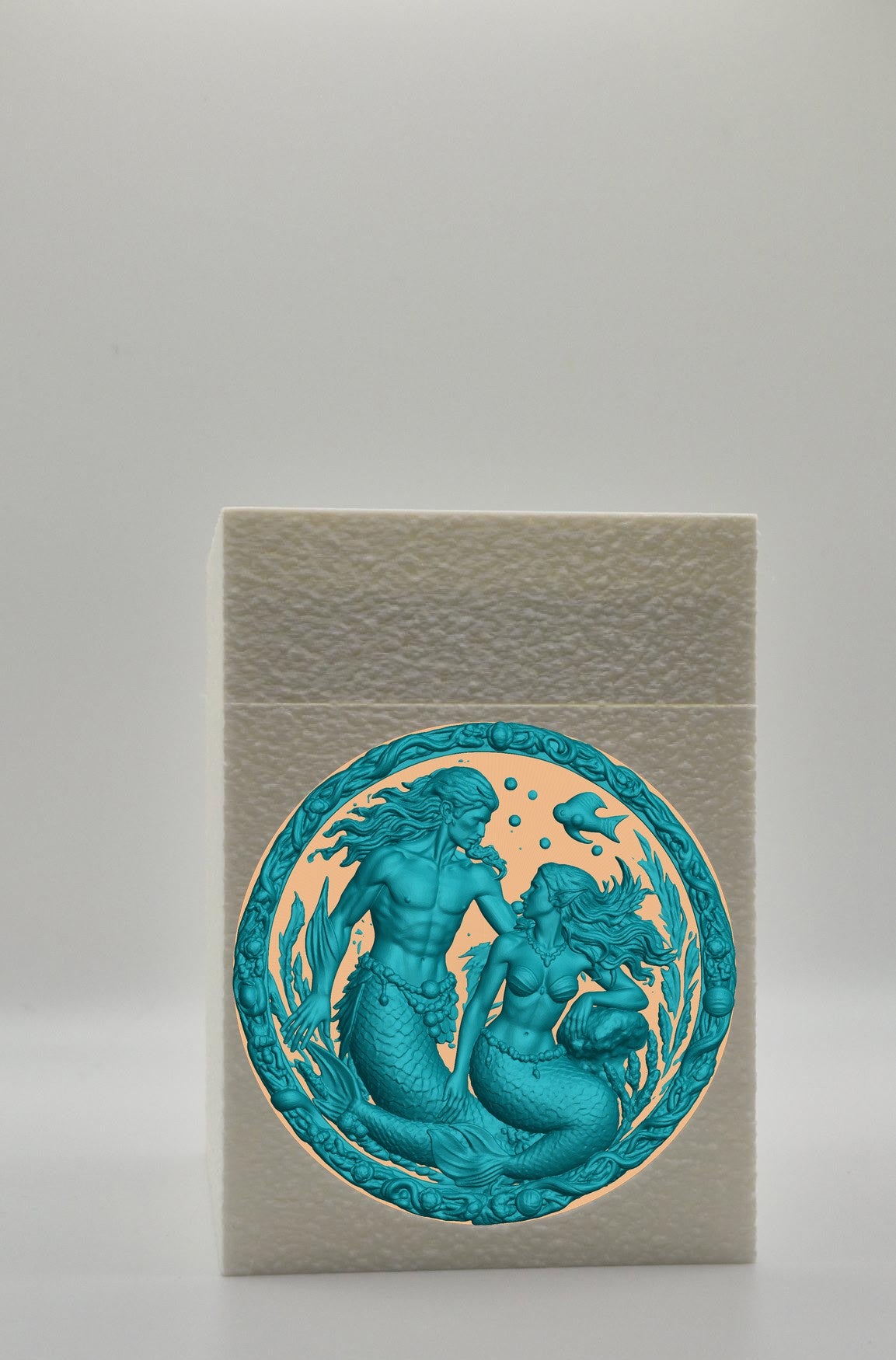 Merfolk Card Box — White