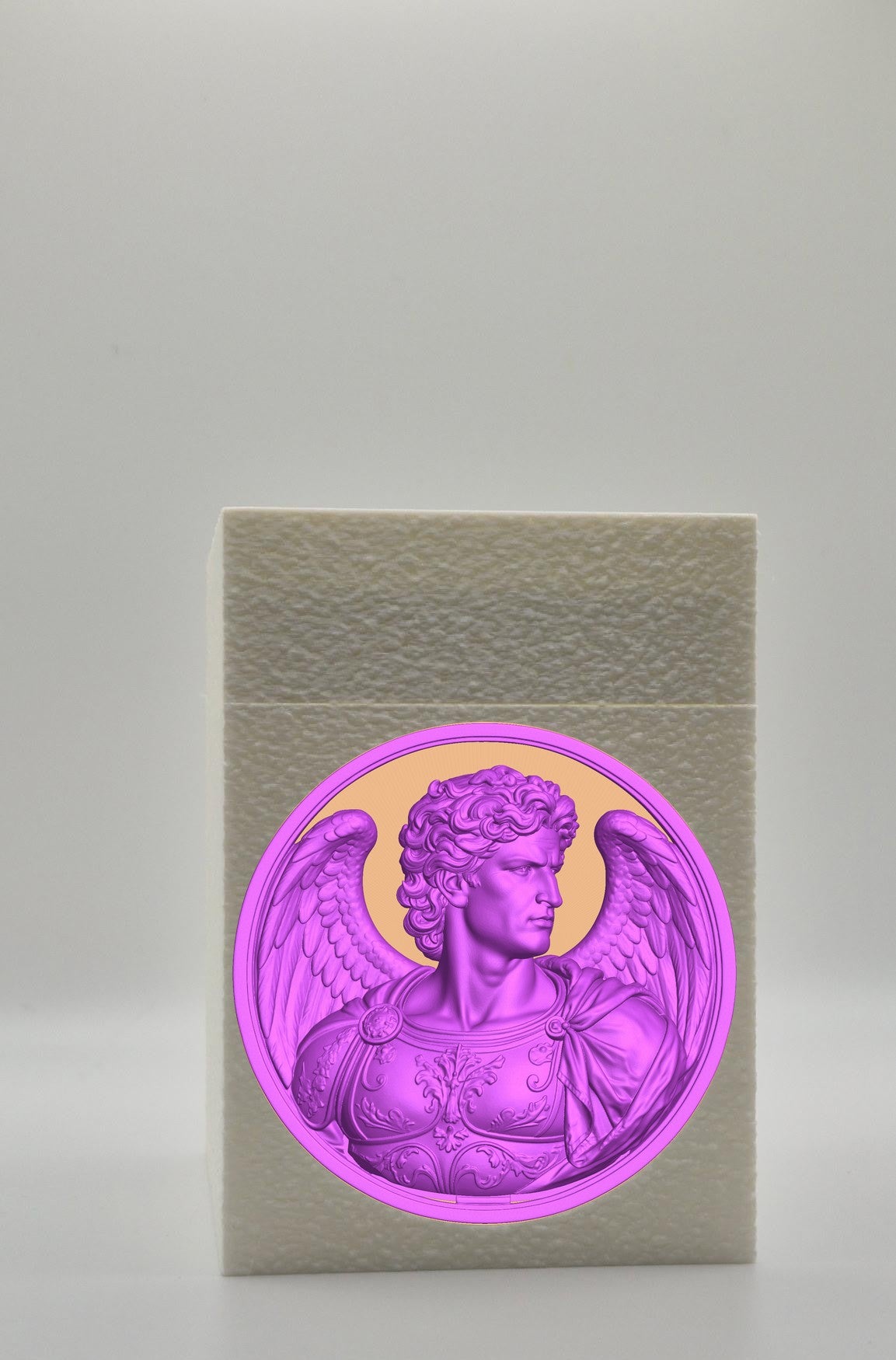 Angel Card Box — White