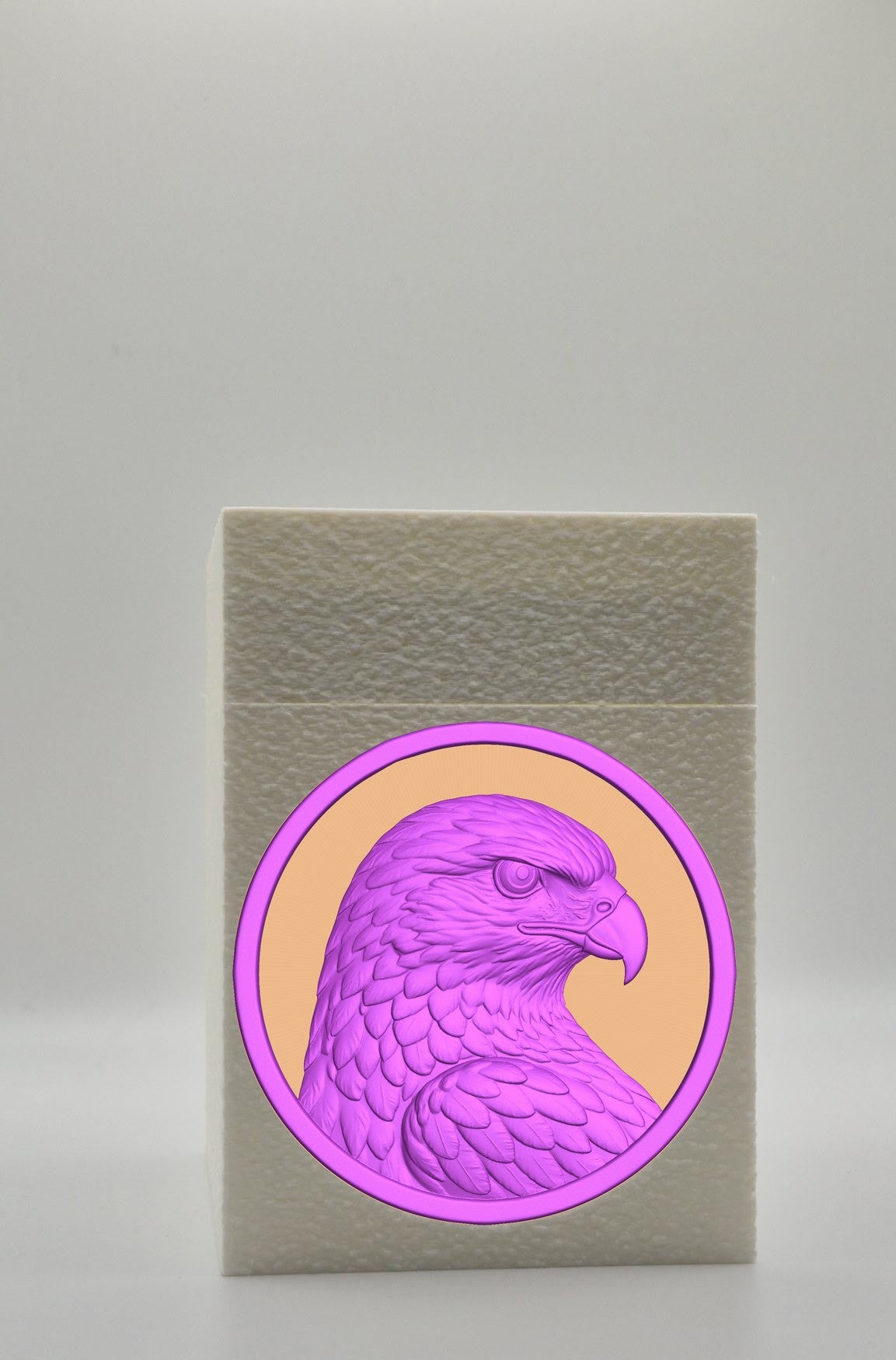 Eagle Card Box — White