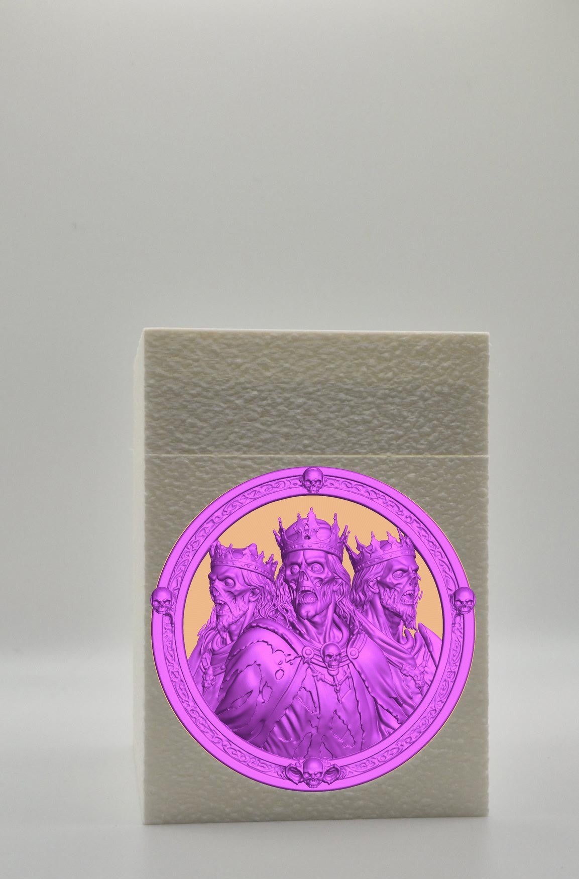 Zombie King Card Box — White