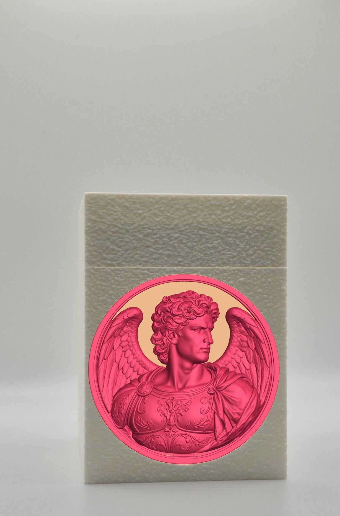 Angel Card Box — White