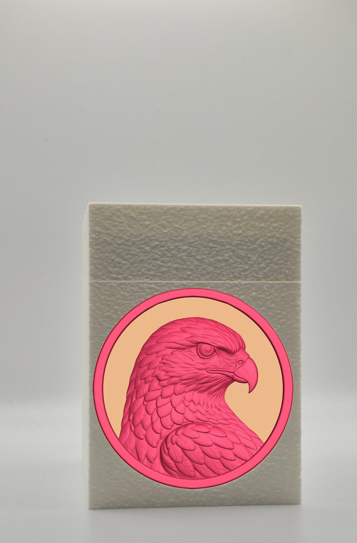 Eagle Card Box — White