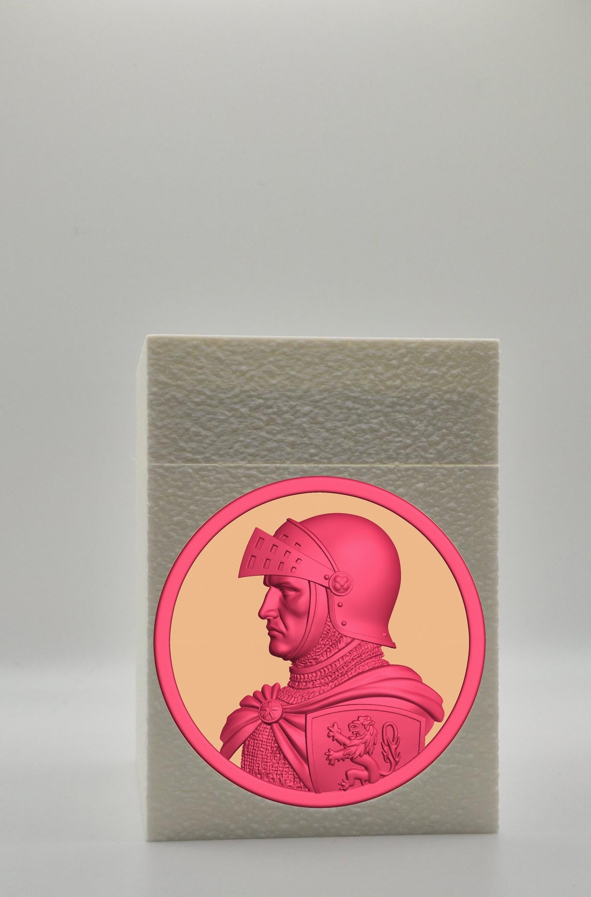 Knight Card Box — White