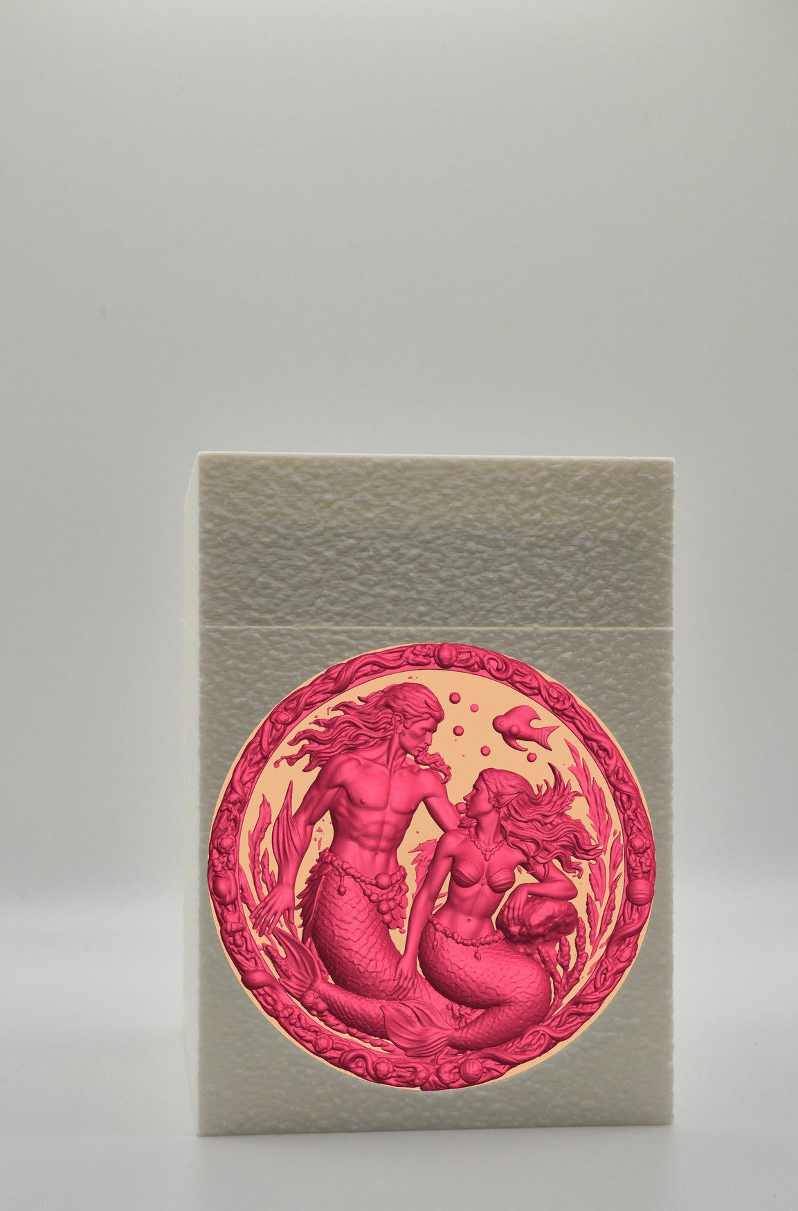 Merfolk Card Box — White