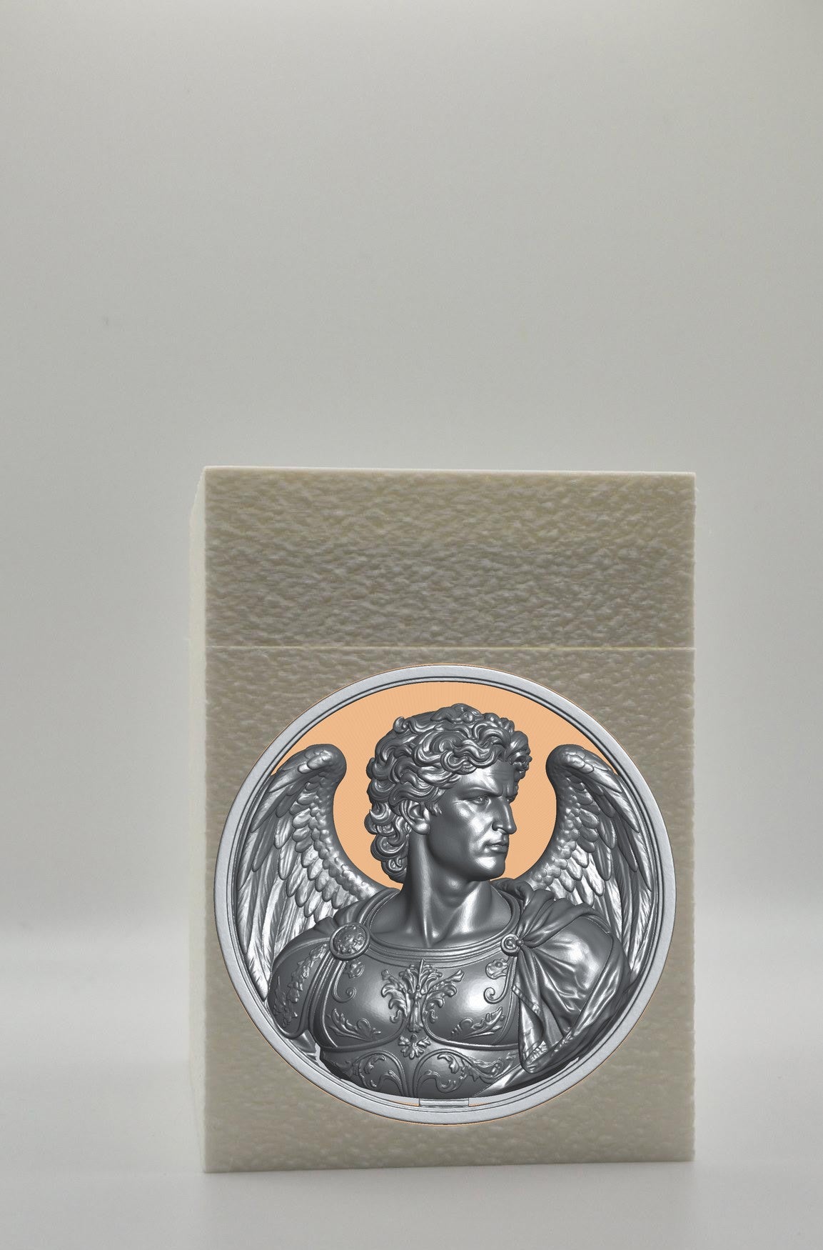 Angel Card Box — White