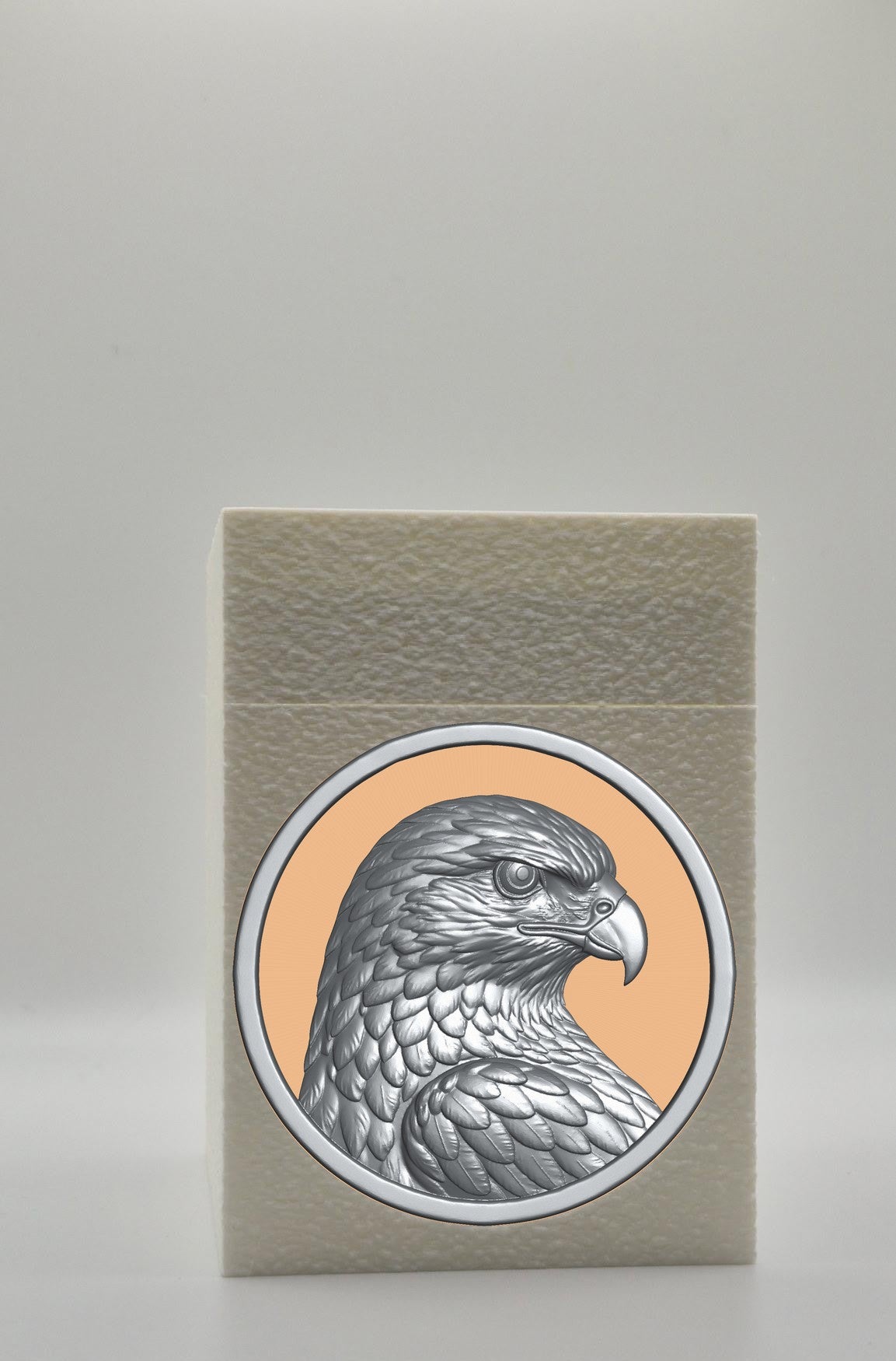 Eagle Card Box — White
