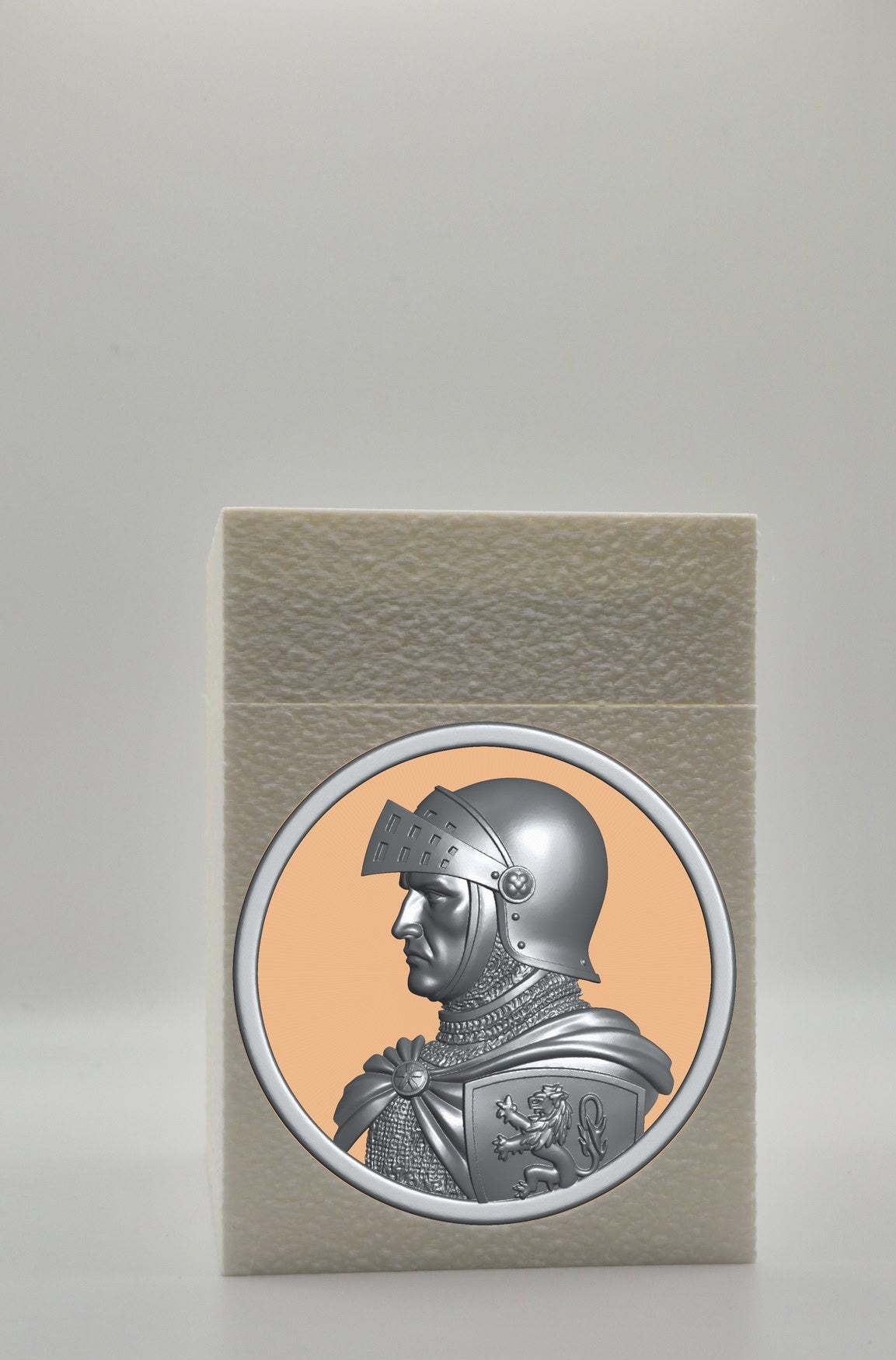 Knight Card Box — White