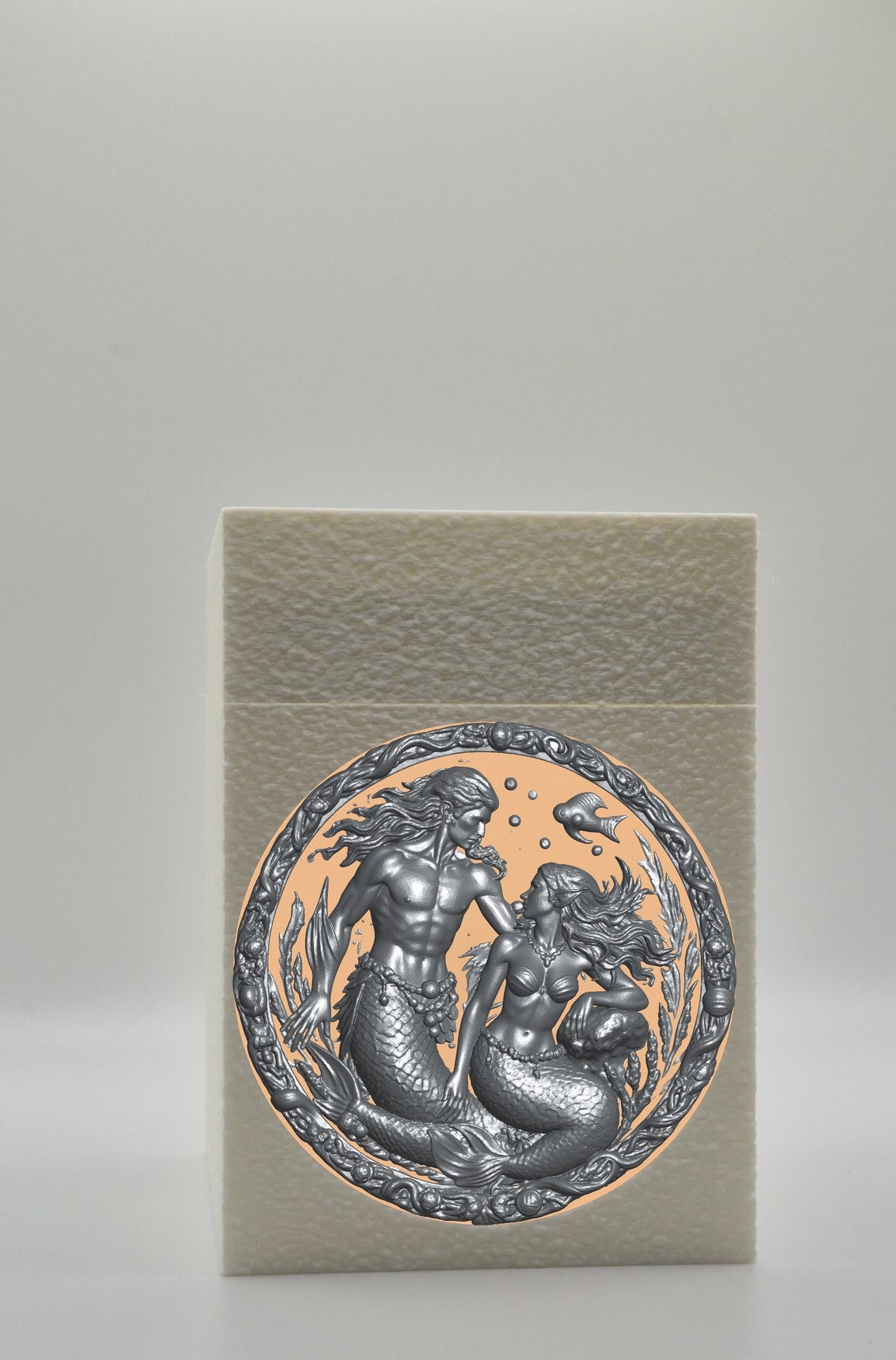 Merfolk Card Box — White