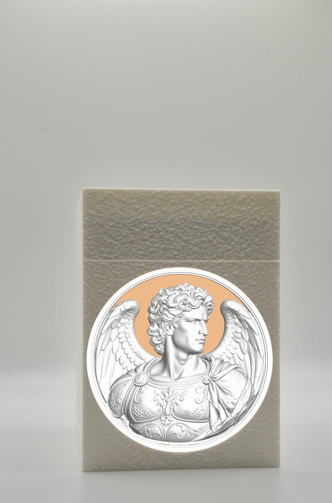 Angel Card Box — White
