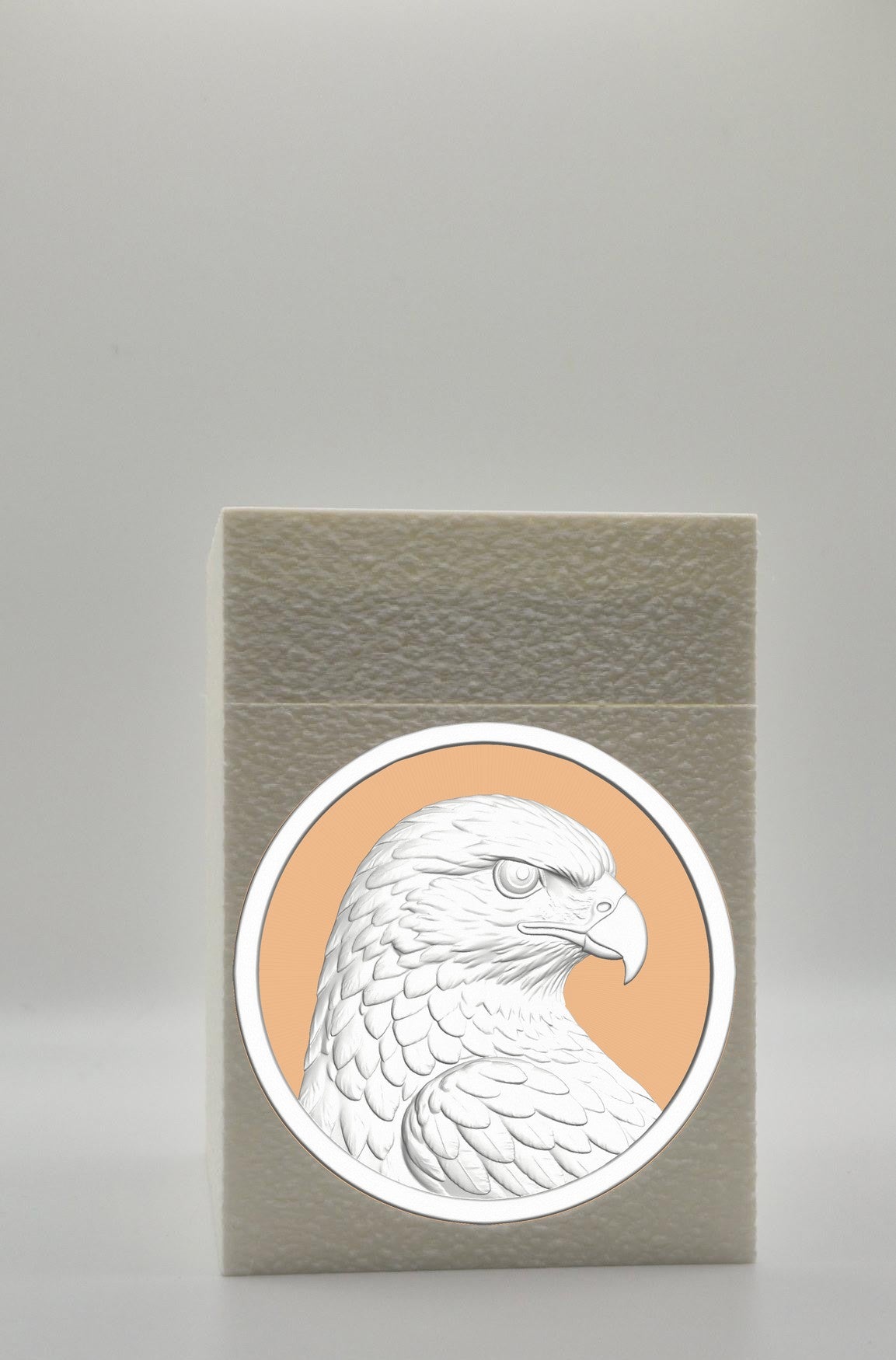 Eagle Card Box — White