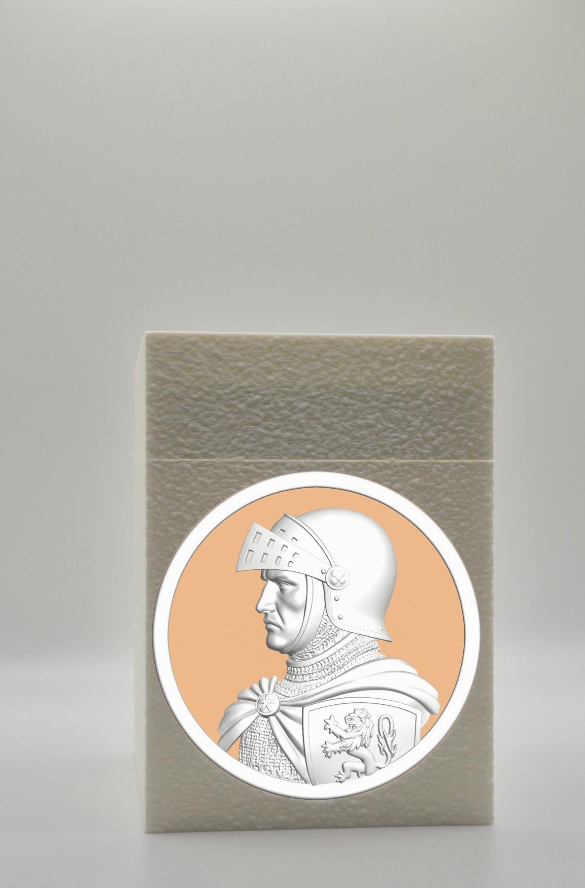 Knight Card Box — White