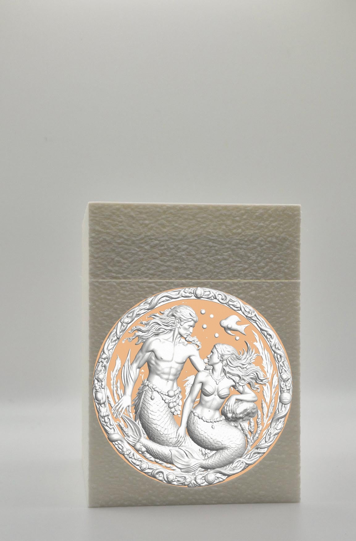 Merfolk Card Box — White