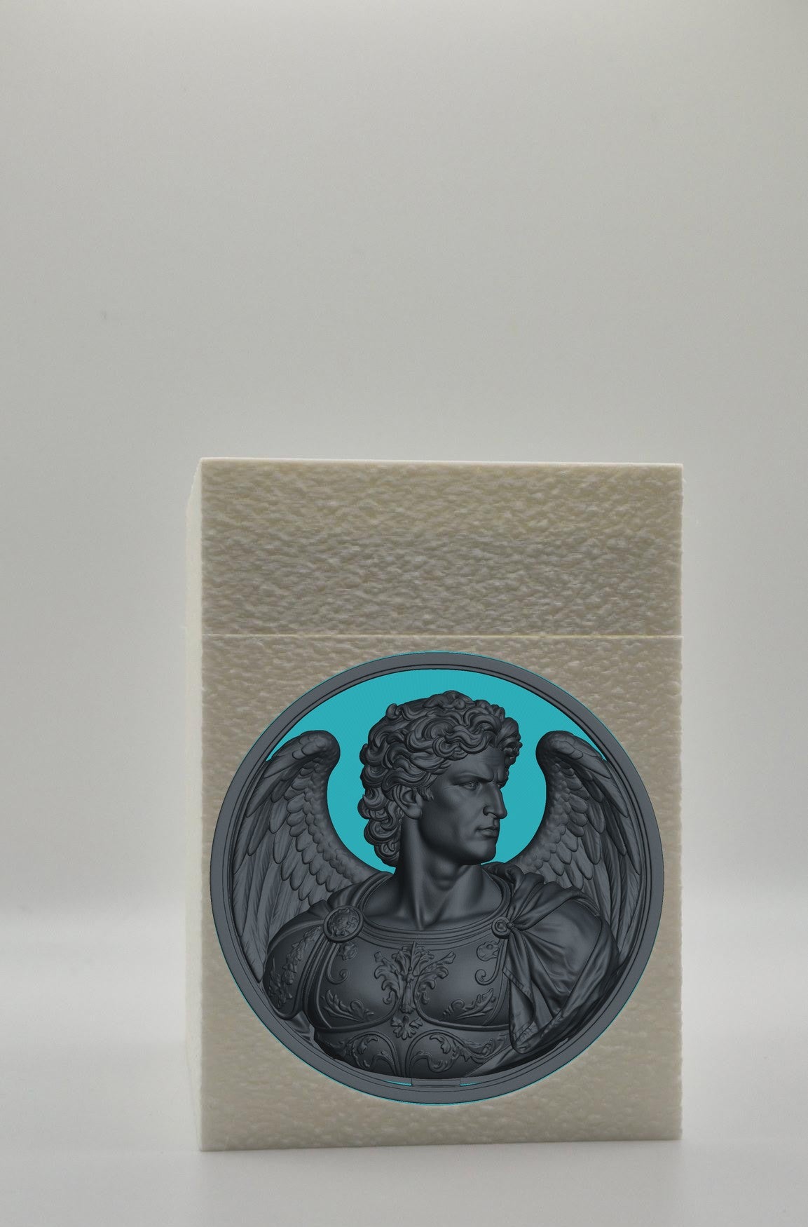 Angel Card Box — White