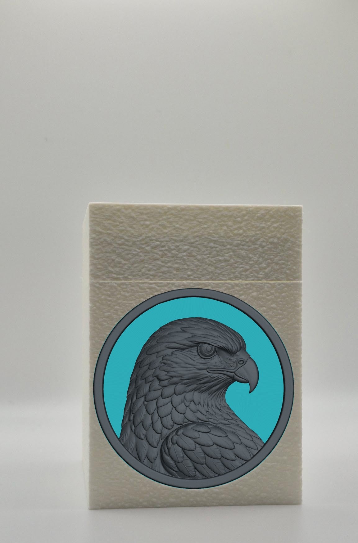 Eagle Card Box — White