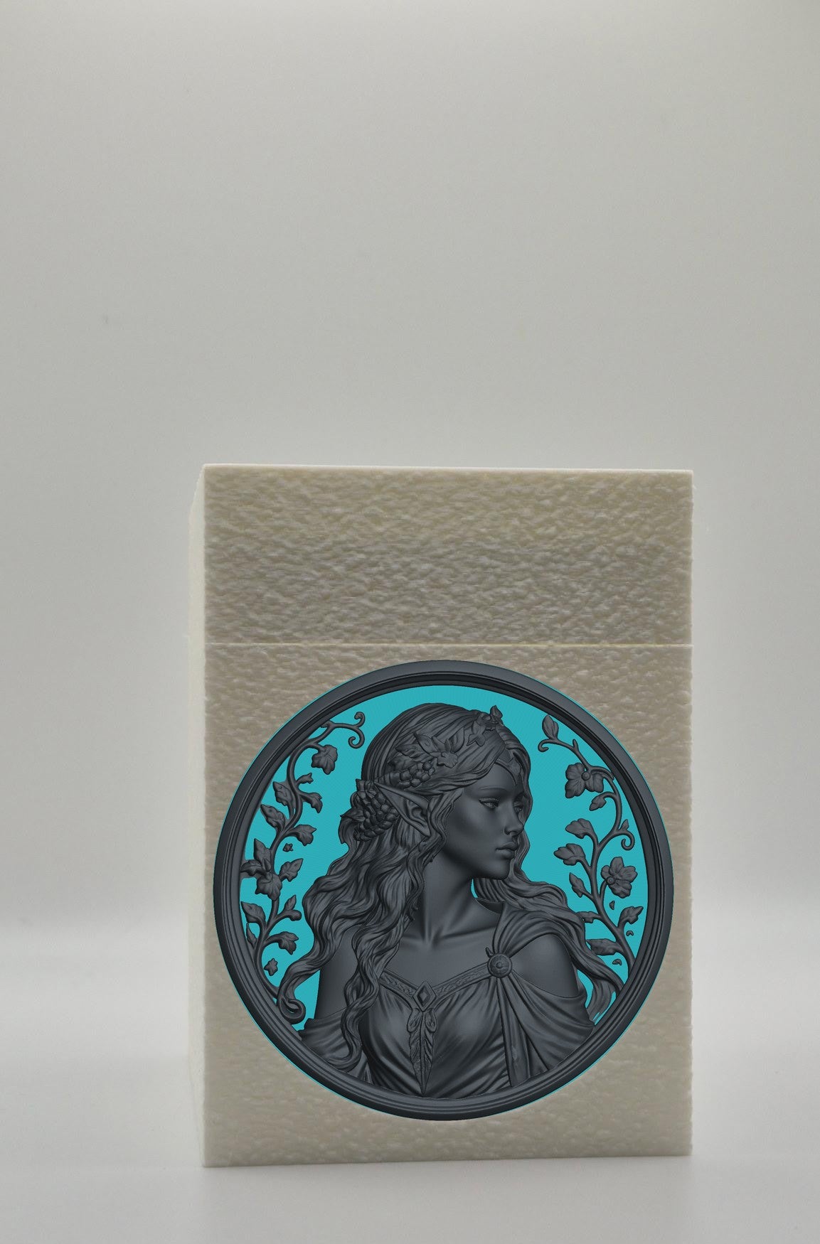 Elf Maiden Card Box — White