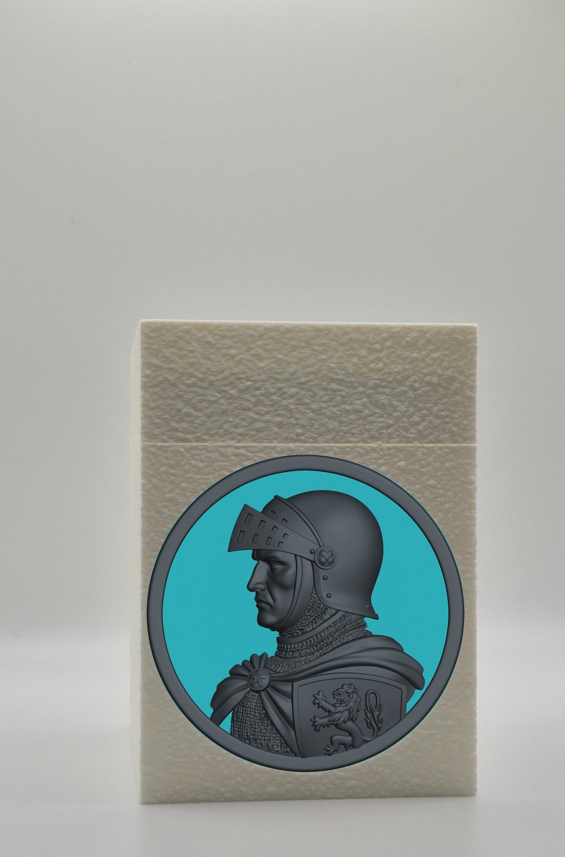 Knight Card Box — White