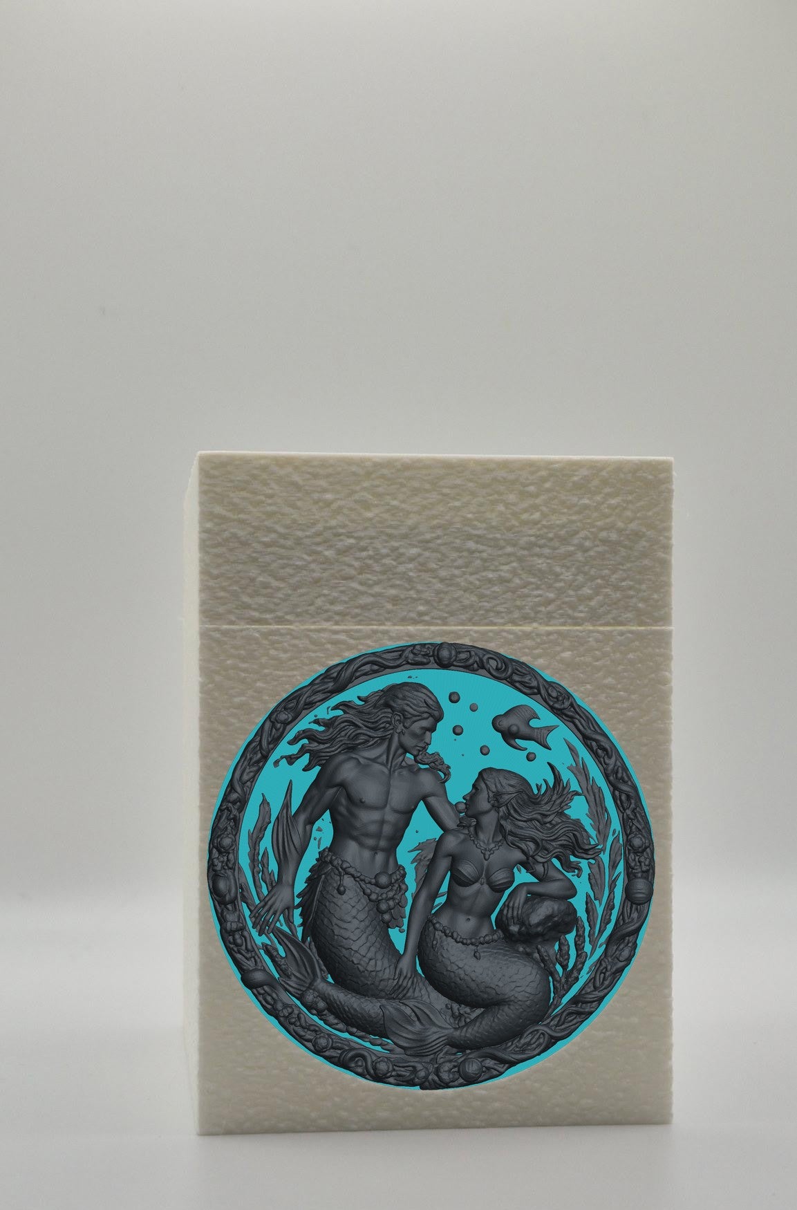 Merfolk Card Box — White