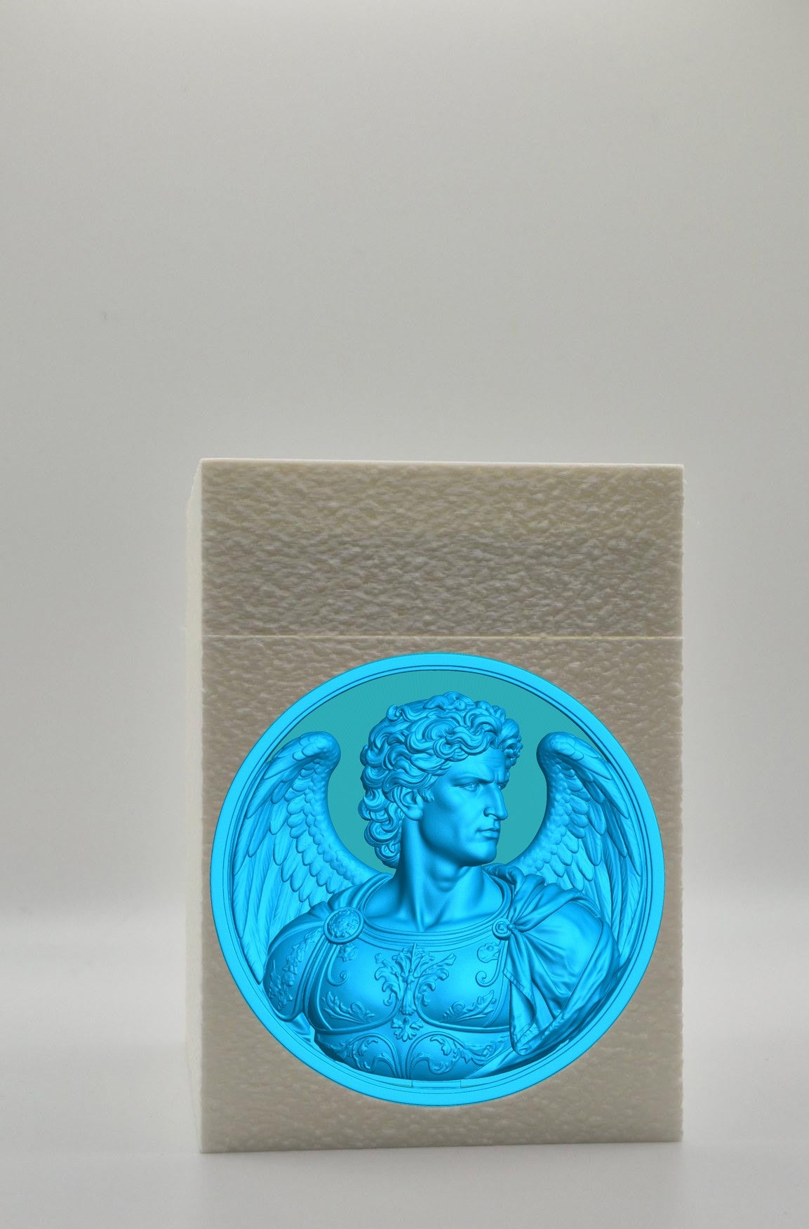 Angel Card Box — White