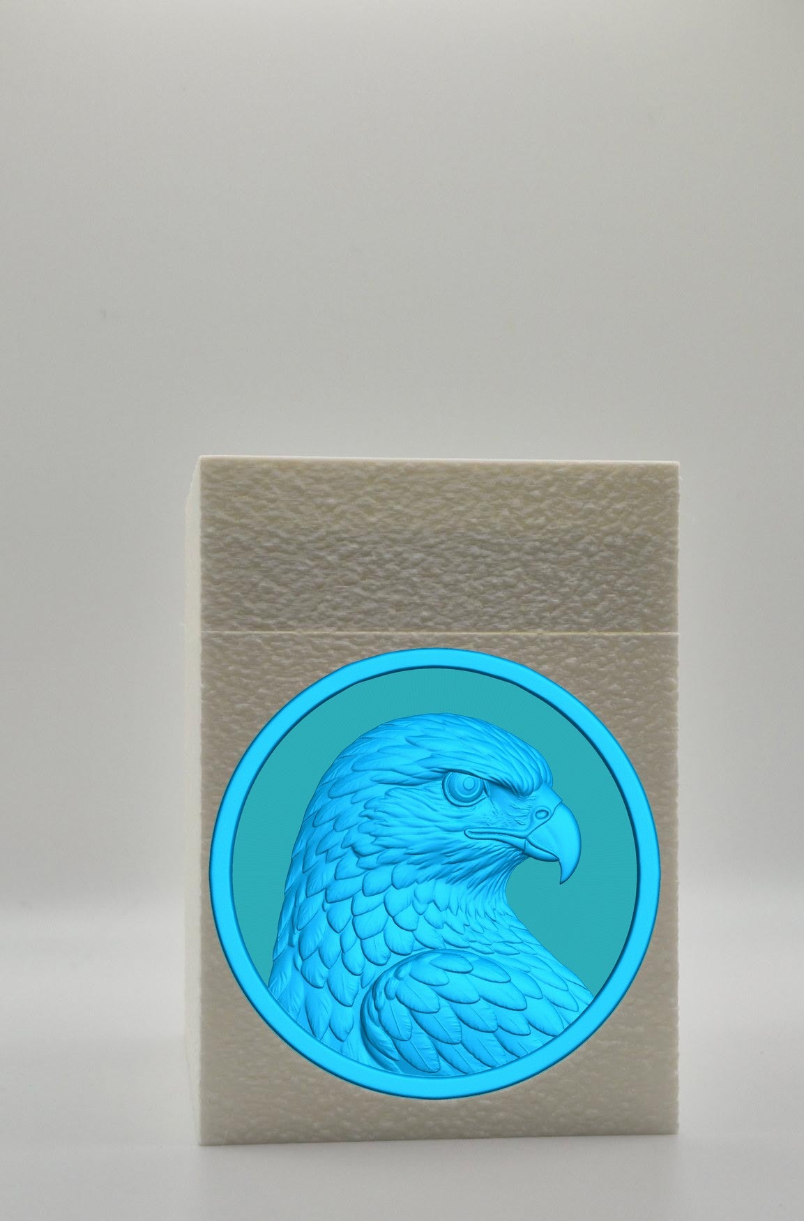 Eagle Card Box — White