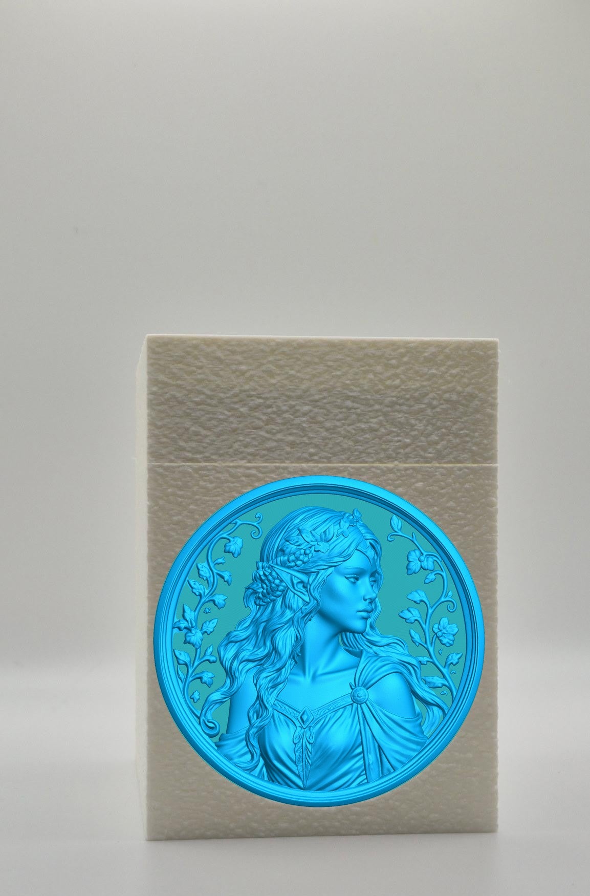 Elf Maiden Card Box — White