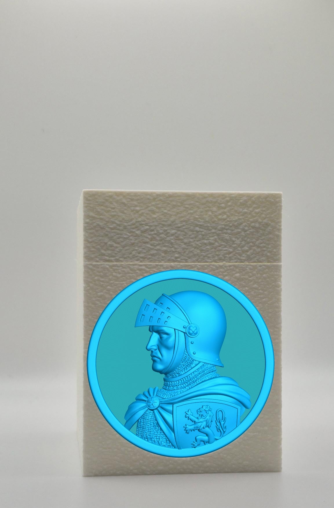 Knight Card Box — White
