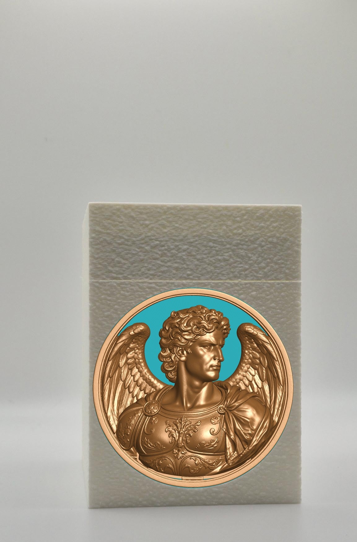 Angel Card Box — White